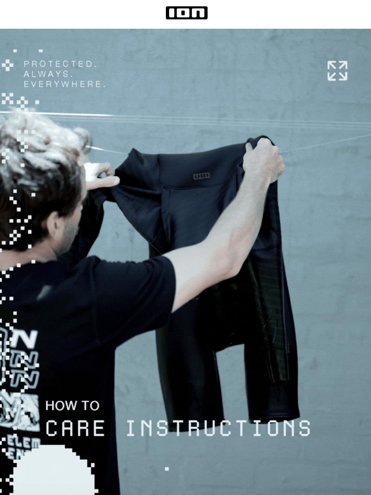 4 EASY STEPS TO KEEP YOUR ION WETSUIT IN TOP SHAPE - Worthing Watersports