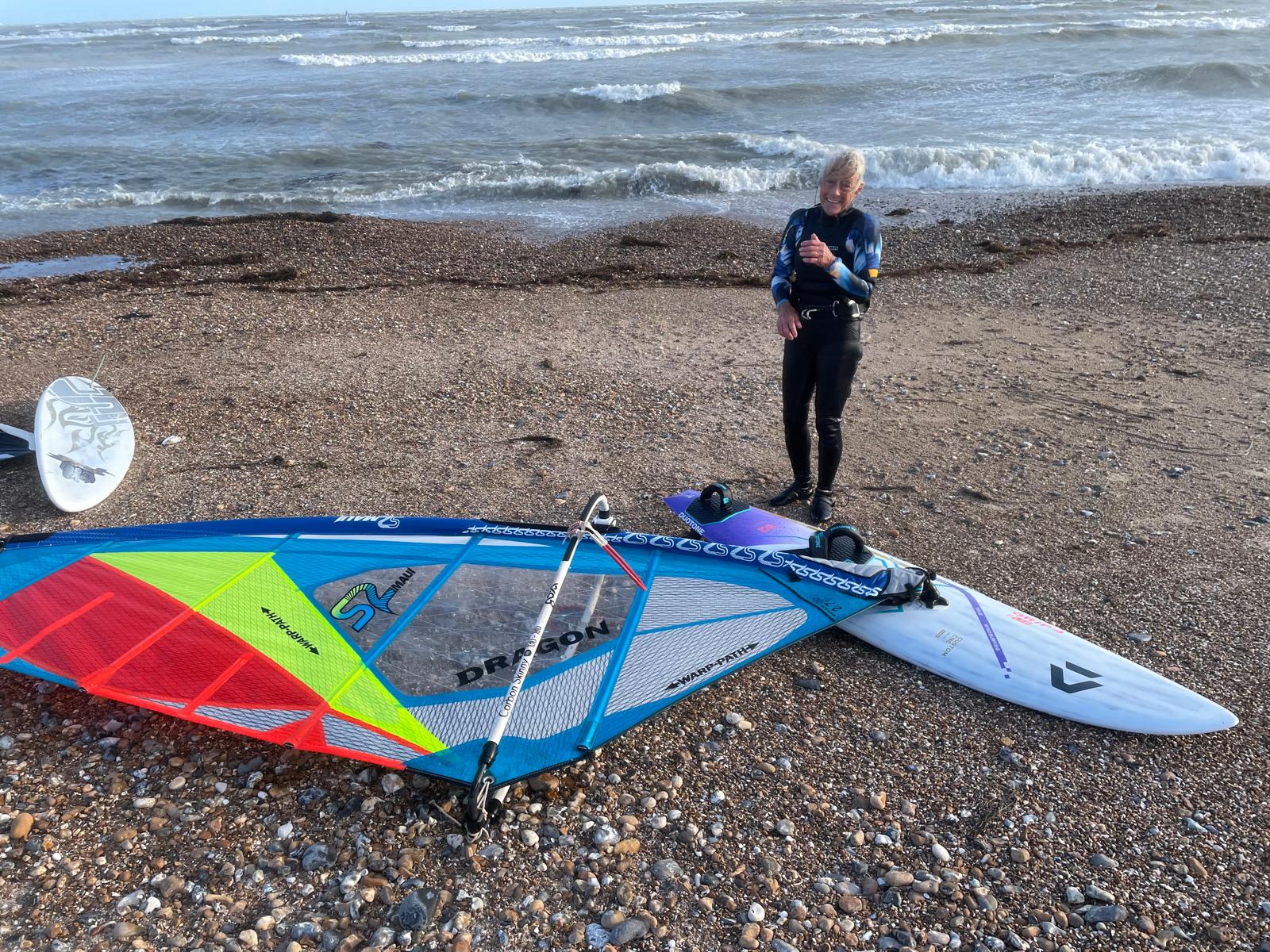 Customer Review: Duotone D/LAB Windsurfing Board at Shoreham Beach - Worthing Watersports