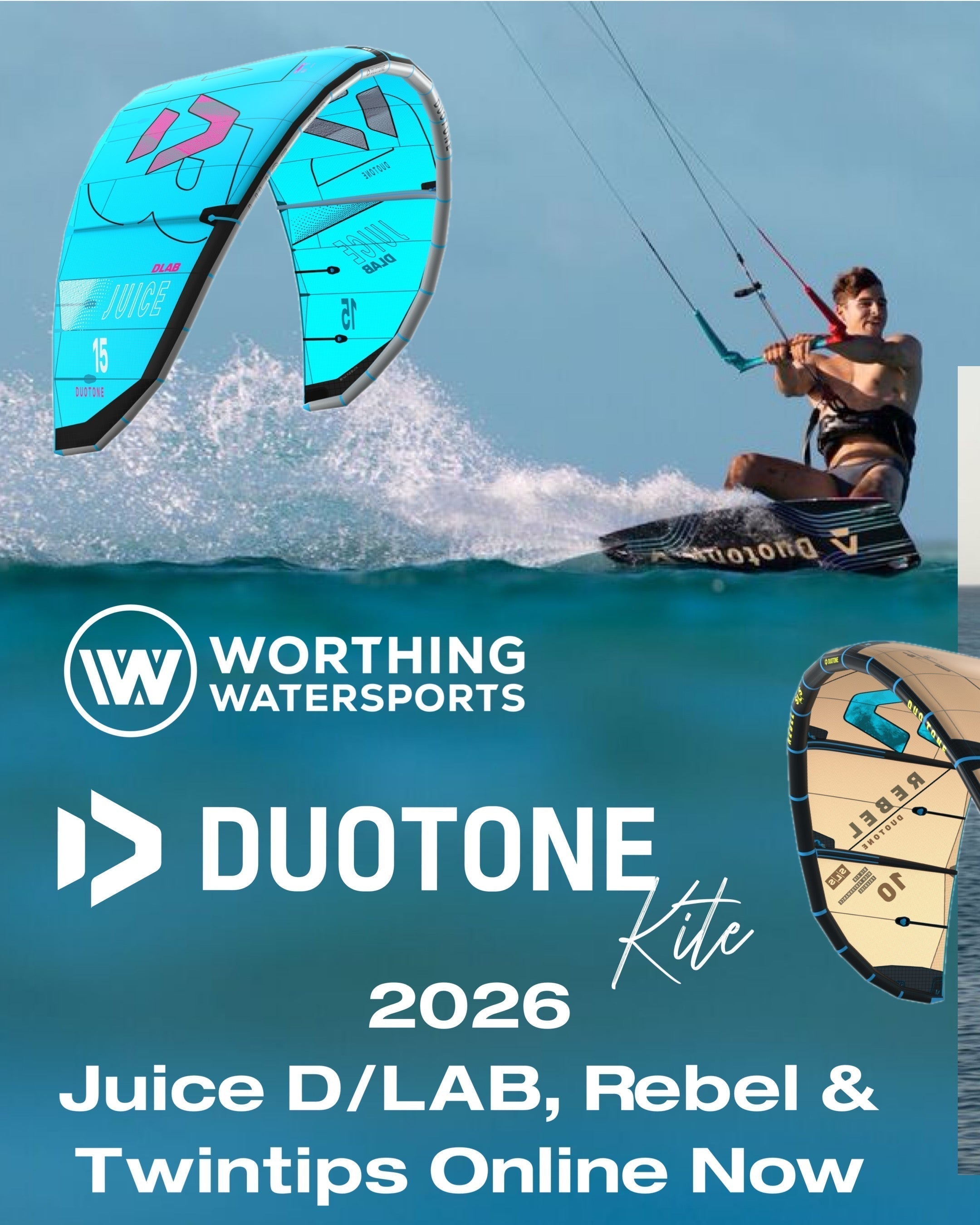 Duotone 2026 Kiteboarding – Launch #2 is Live - Worthing Watersports