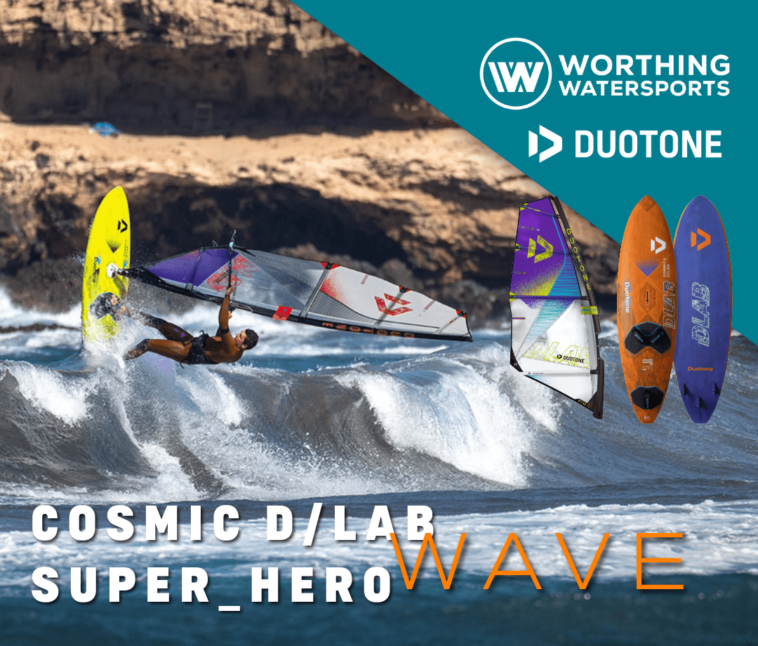 Duotone Cosmic D/LAB 2027 — Asymmetric Fins and Another 200g Off - Worthing Watersports