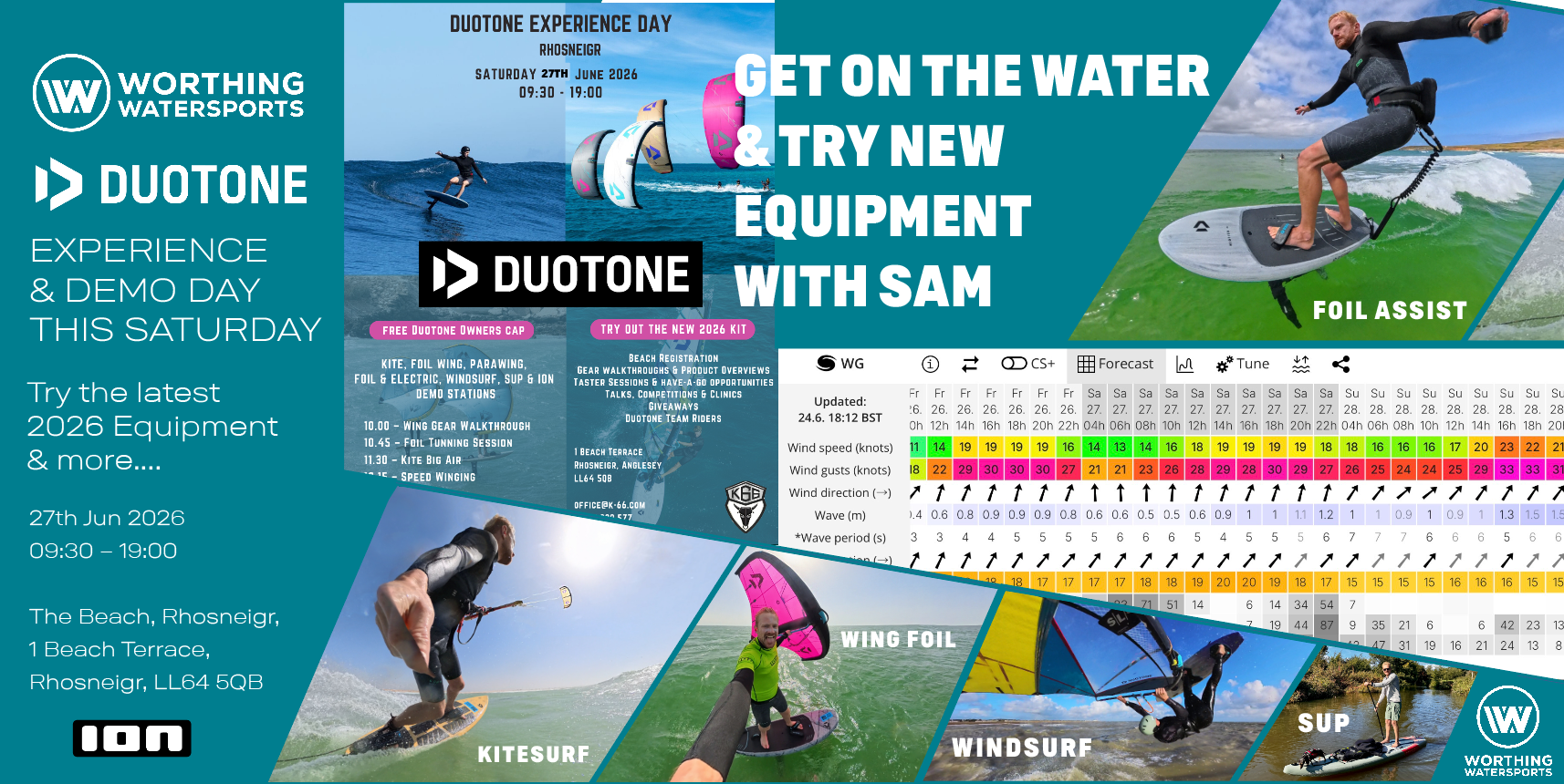 Duotone Demo This Weekend! - Wales! We will be there :) - Worthing Watersports