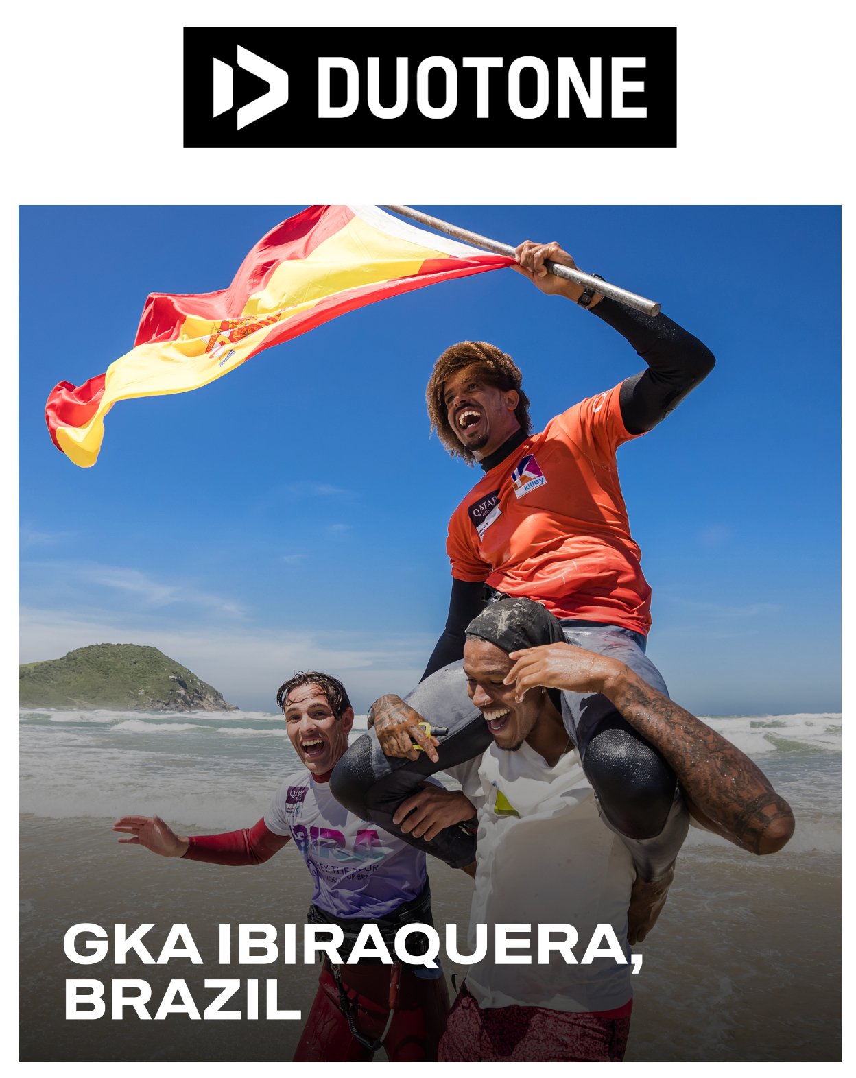 Duotone Kiteboarding - GKA Ibiraquera, Brazil - Double victory in men’s and women’s division - Worthing Watersports