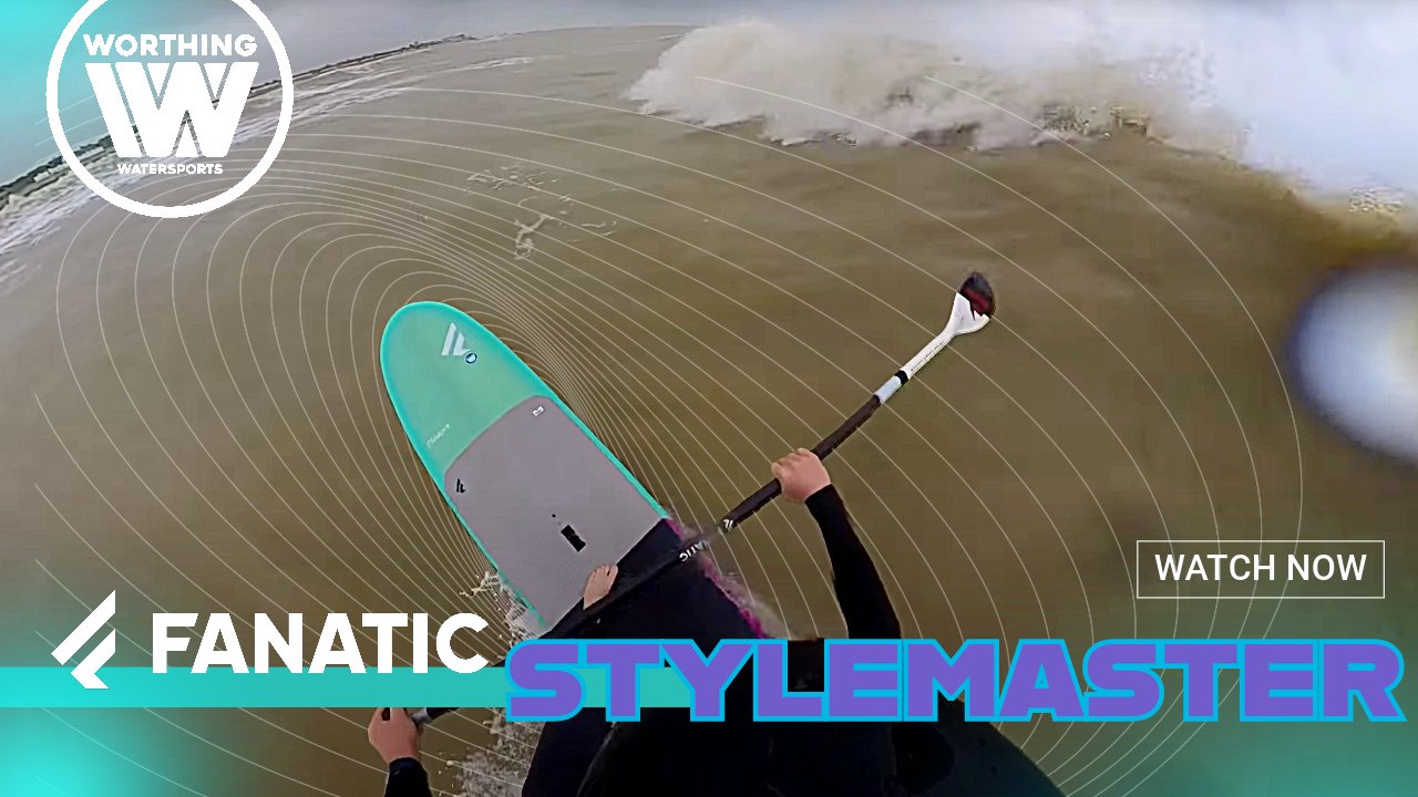 Fanatic Stylemaster SUP Surf - Big Surf at Worthing - Worthing Watersports