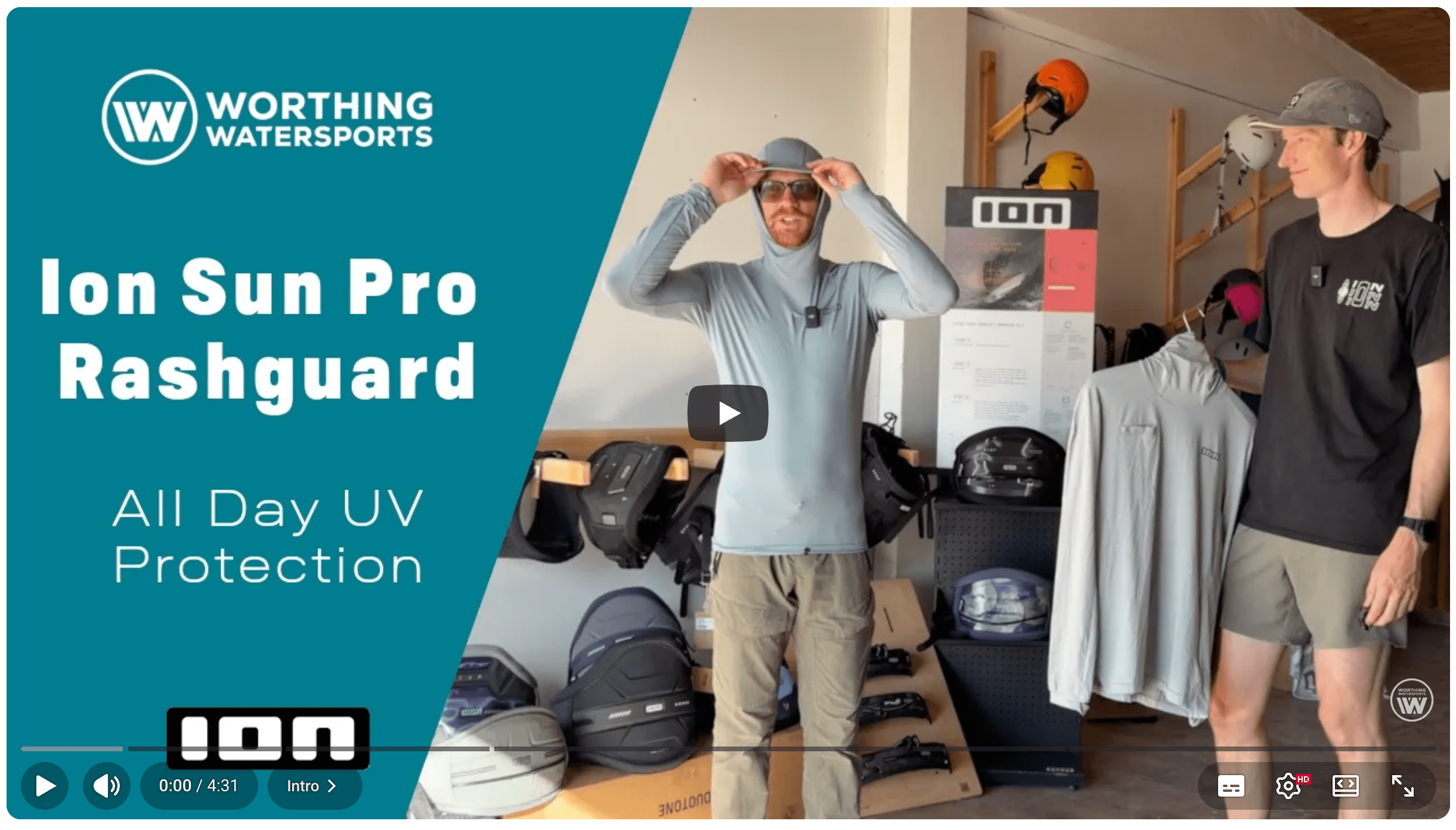 ION Sun Pro Rashguard: The Long-Sleeve Sun Layer for Every Watersport - Worthing Watersports