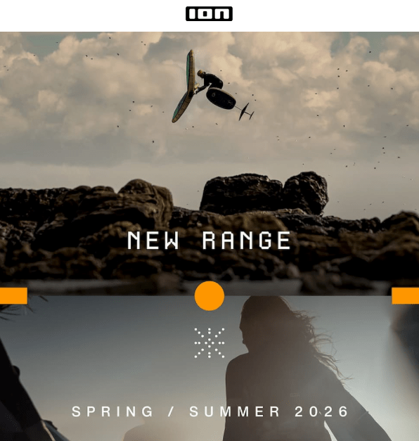 ION Water Spring Summer 2026 Collection – Wetsuits, Harnesses & Watersports Accessories - Worthing Watersports