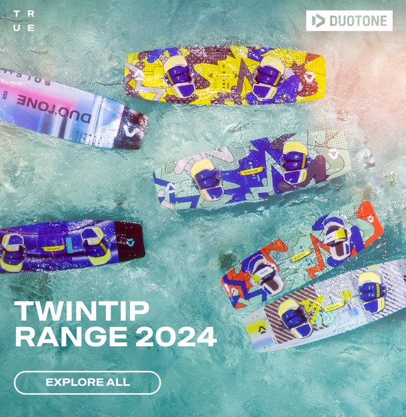 NEW Duotone Kiteboarding Twintip Range 2024 - Worthing Watersports