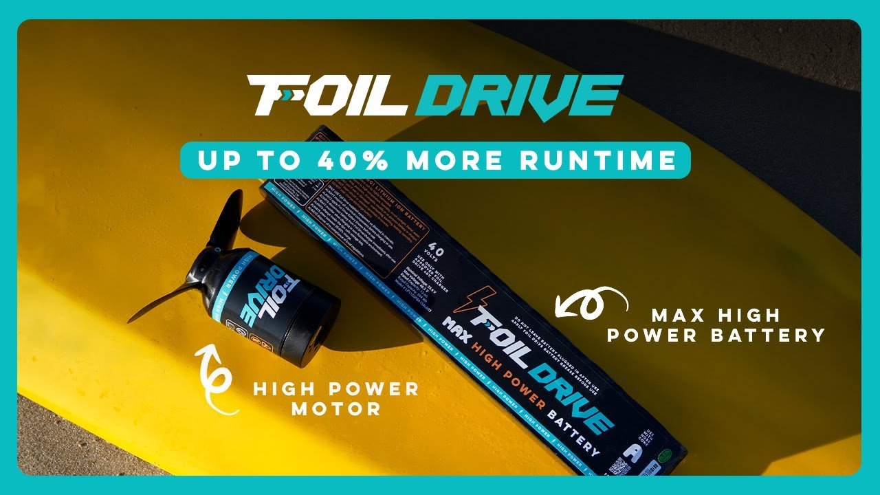 New for 2025 – Foil Drive High Power Range for Gen2 Now Available at Worthing Watersports - Worthing Watersports