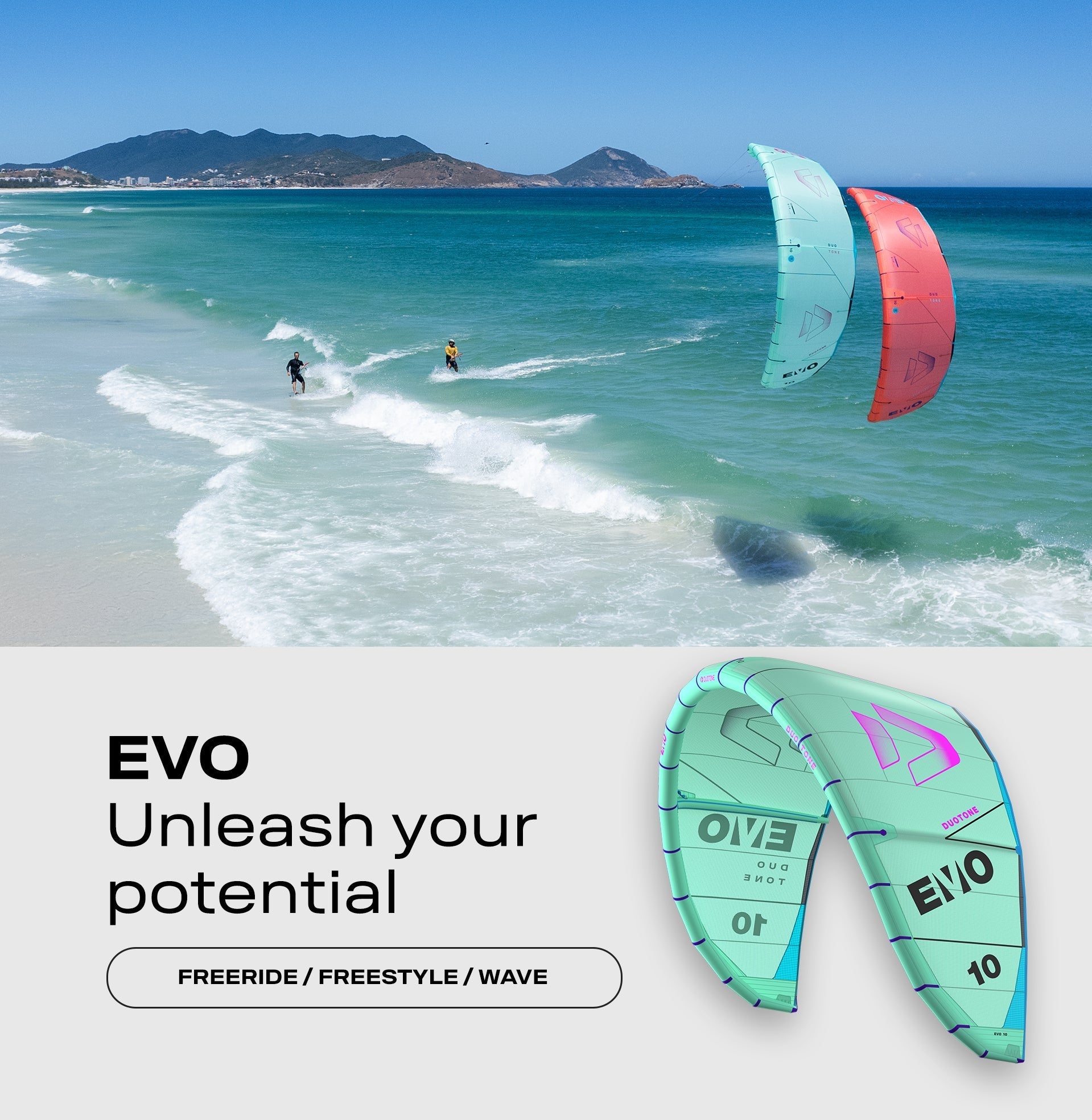 New for 2025 – The Duotone Evo: The Ultimate All-Rounder Just Got Even Better - Worthing Watersports