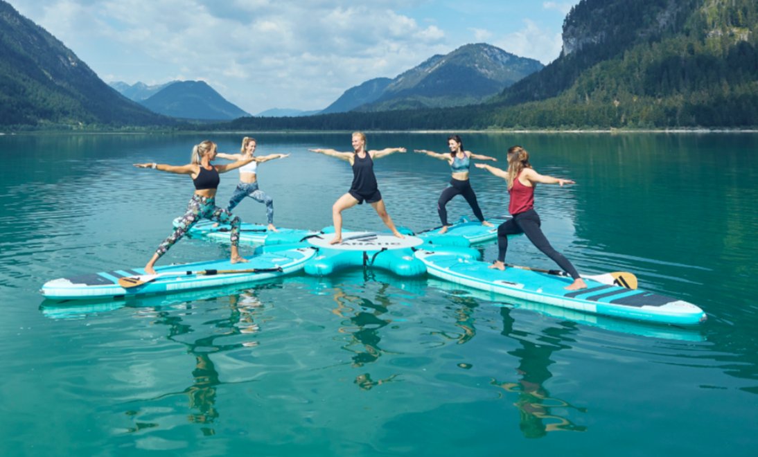 THE JOY OF SUP YOGA - Worthing Watersports
