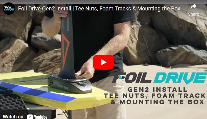 Using Foil Drive Gen2 with Full Carbon Boards - Worthing Watersports