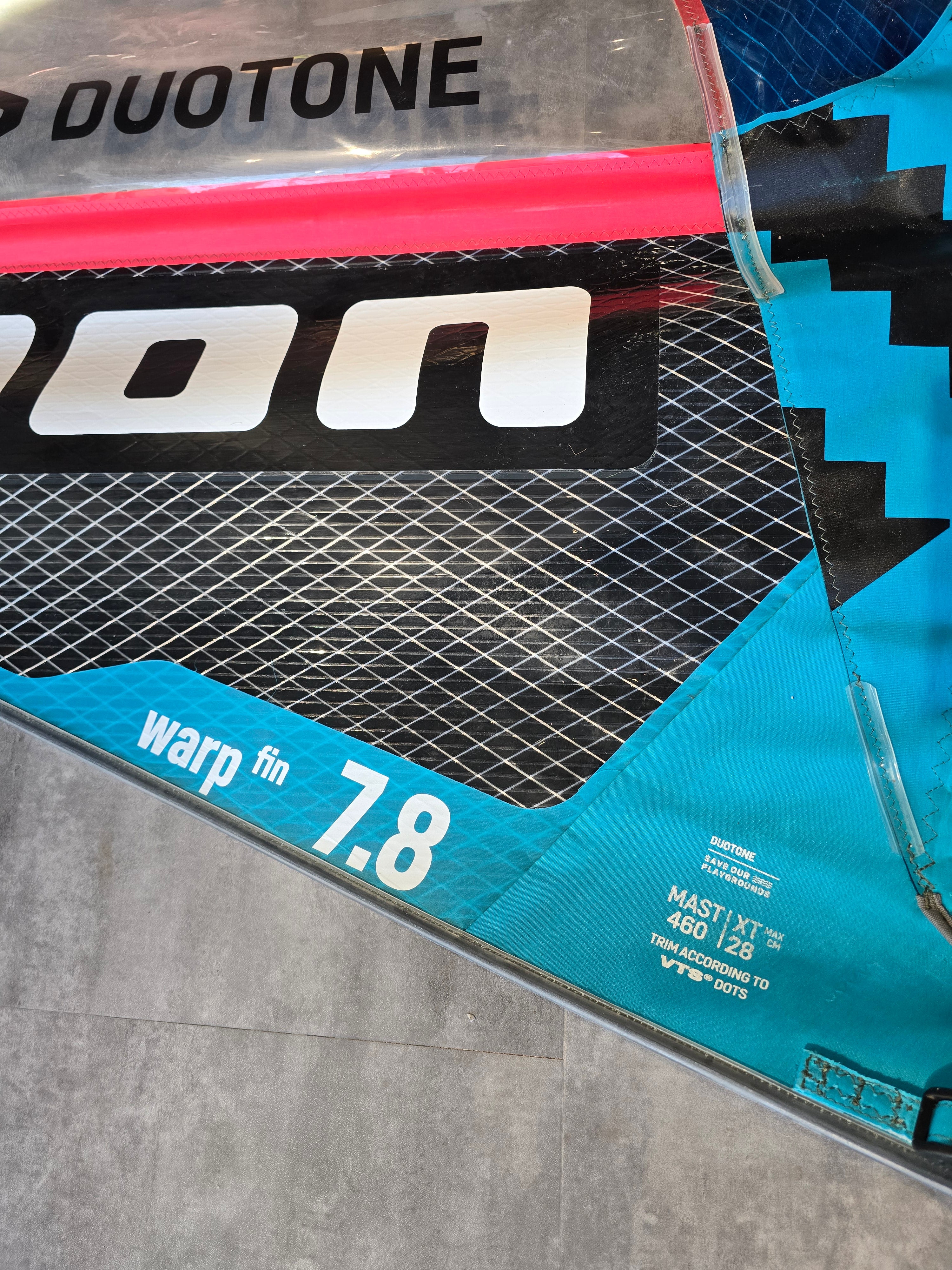 USED Duotone Warp_Fin 2025 7.8