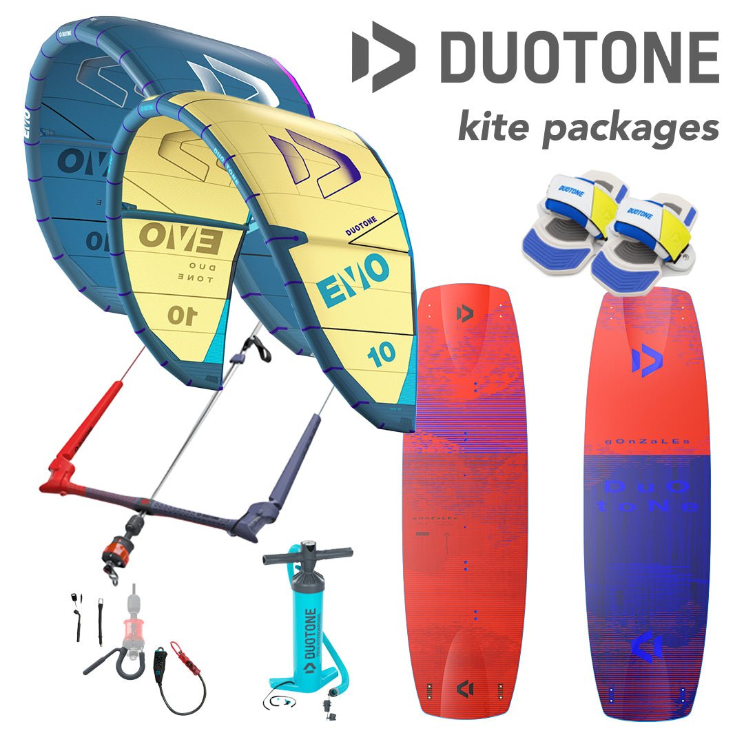 Duotone Evo and Gonzales Complete Kitesurf Package 2025
