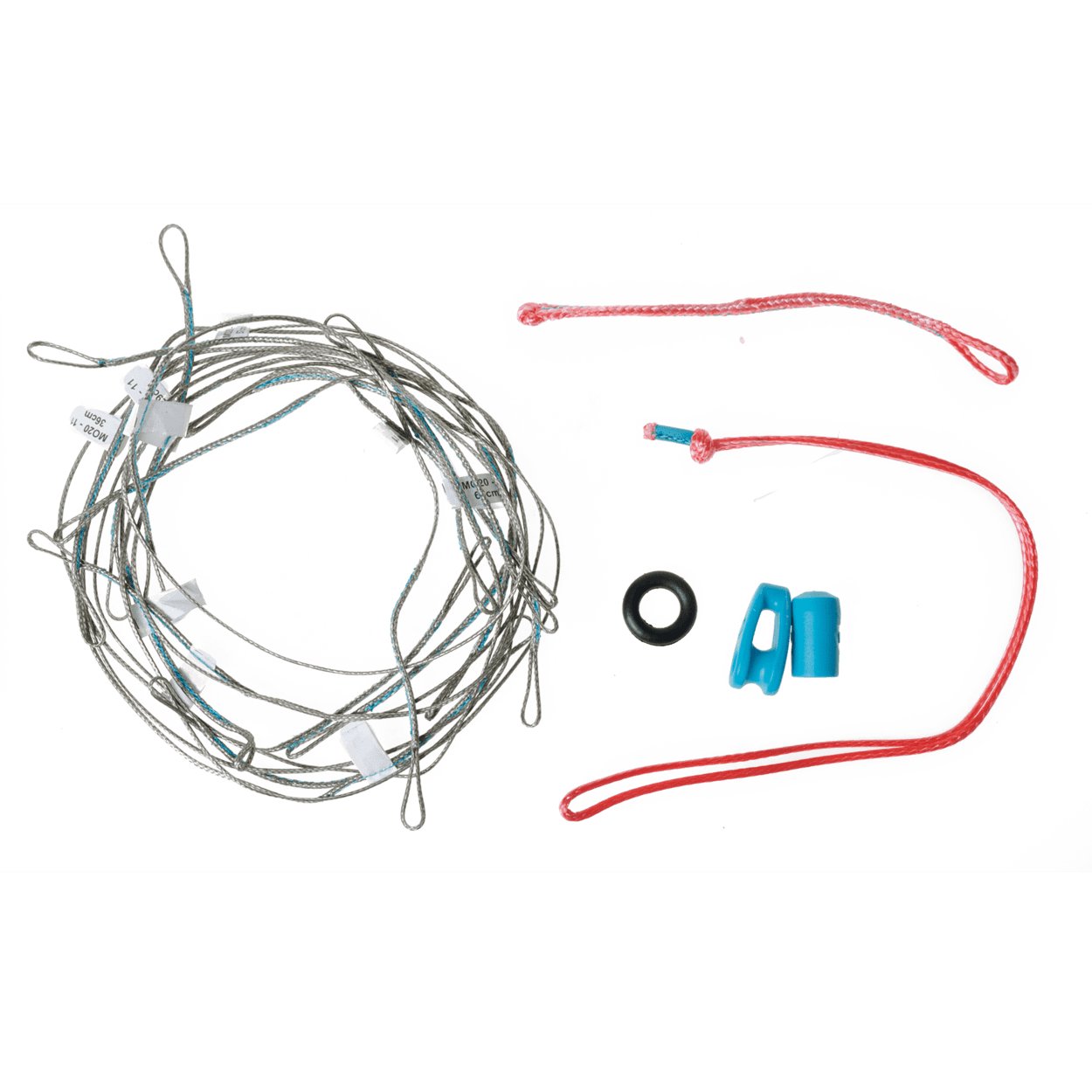 Duotone Front Bridle Set Mono left side (red) 2020-2021