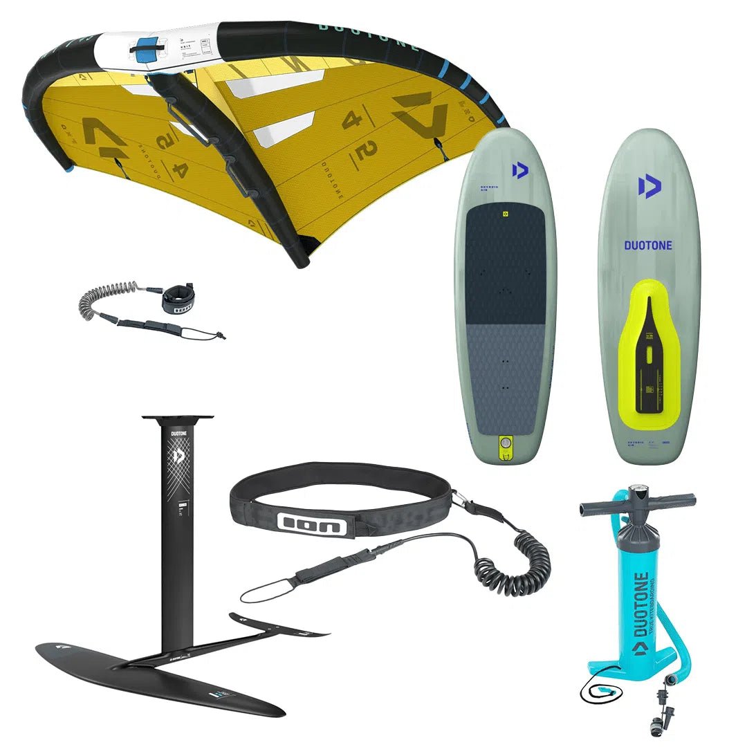 Duotone Unit and Skybrid Air Aero Free Complete Package