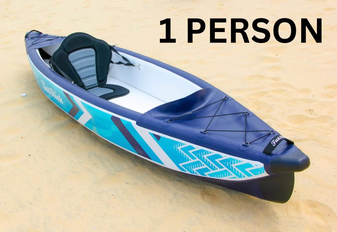 FatStick Inflatable 1 & 2 Person Drop Stitch Kayak Package | Canoe | iKayak