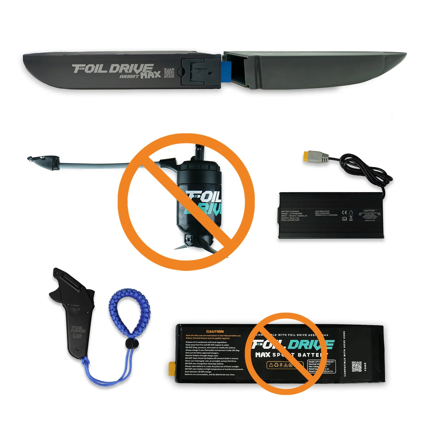 Foil Drive Assist Assist MAX Base Kit (No Motor or Battery)