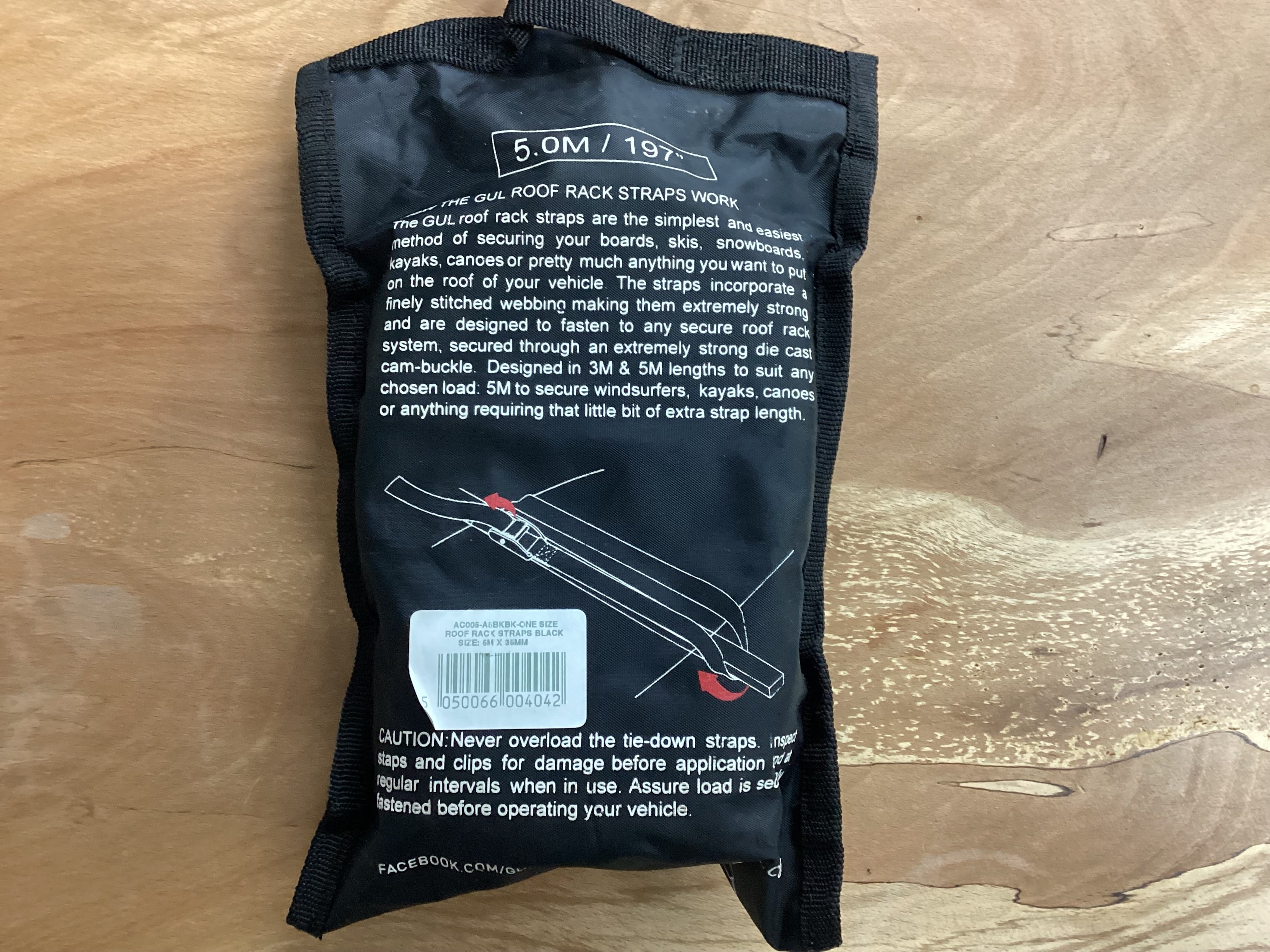 GUL 5m Roof Rackstraps