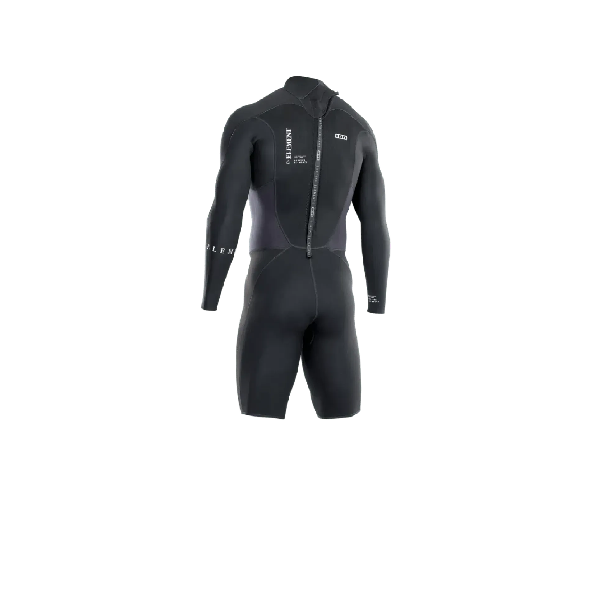 ION Men Wetsuit Element 2/2 Shorty Longsleeve Back Zip 2022