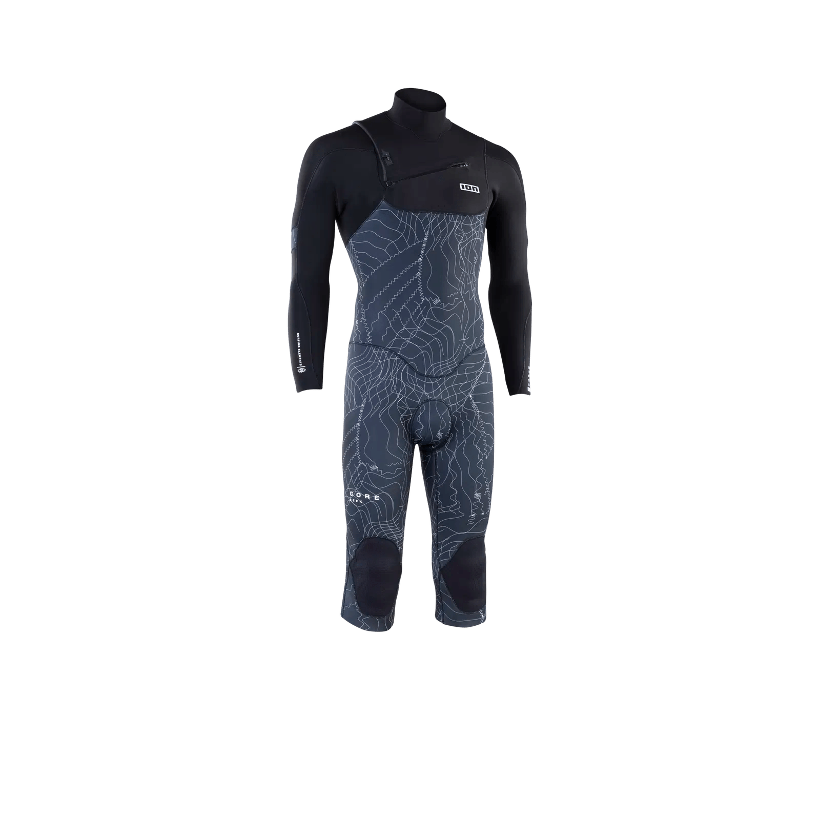 ION Men Wetsuit Seek Core 4/3 Overknee Longsleeve Front Zip