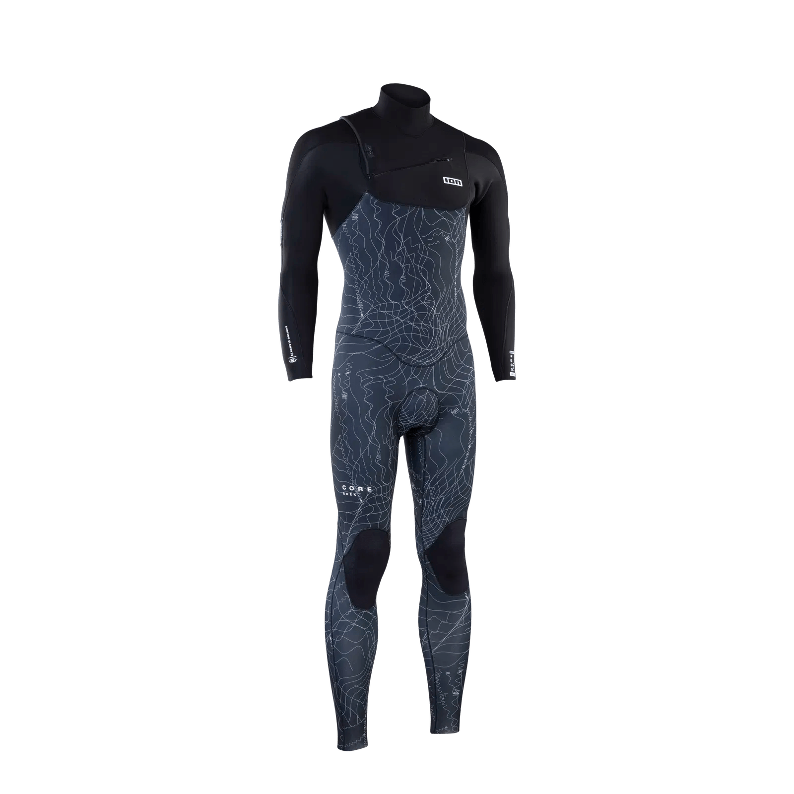 ION Men Wetsuit Seek Core 5/4 Back Zip 2025