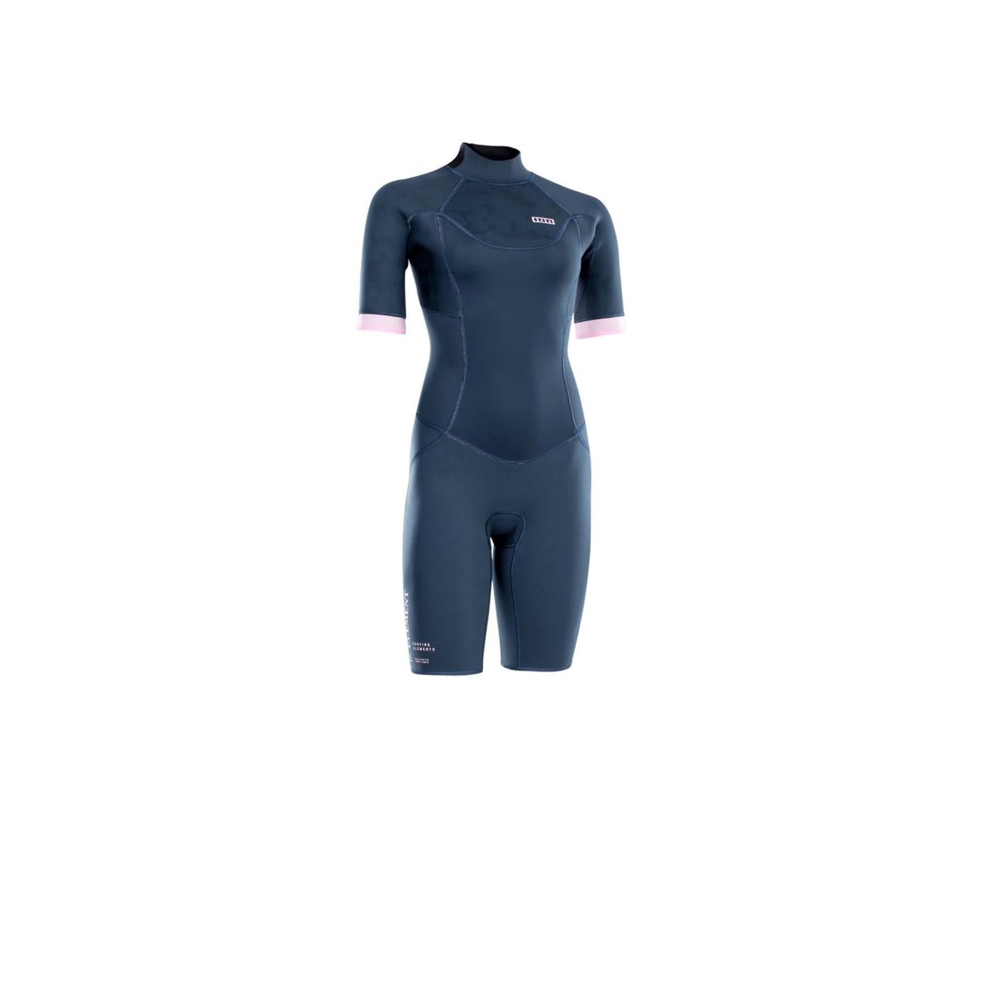 ION Women Wetsuit Element 2/2 Shorty Shortsleeve Back Zip 2023