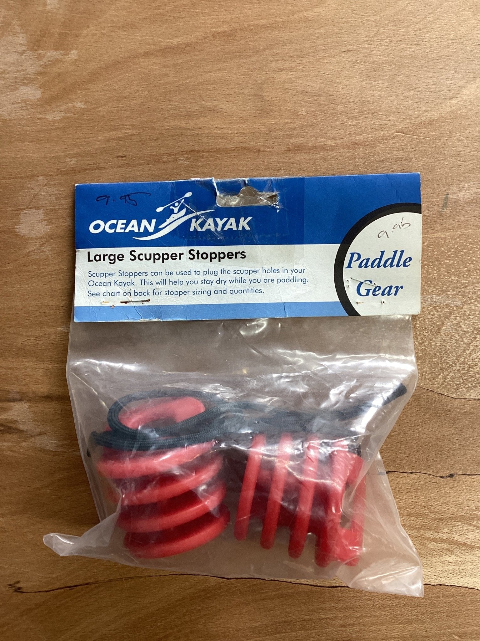 Ocean kayak large scupper stoppers