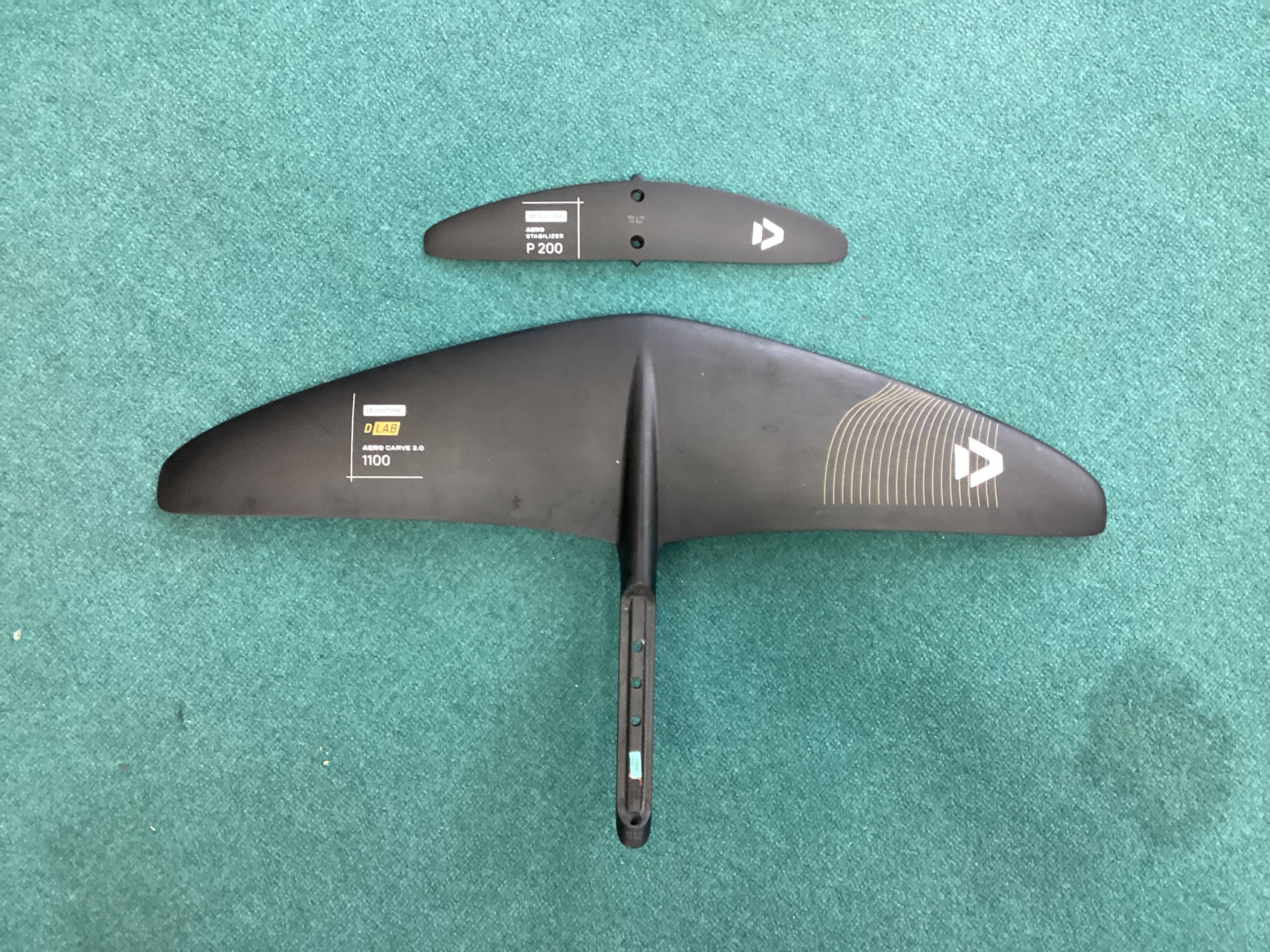 Used Duotone Aero Carve 2.0 D/lab 1100/200 Wing Set