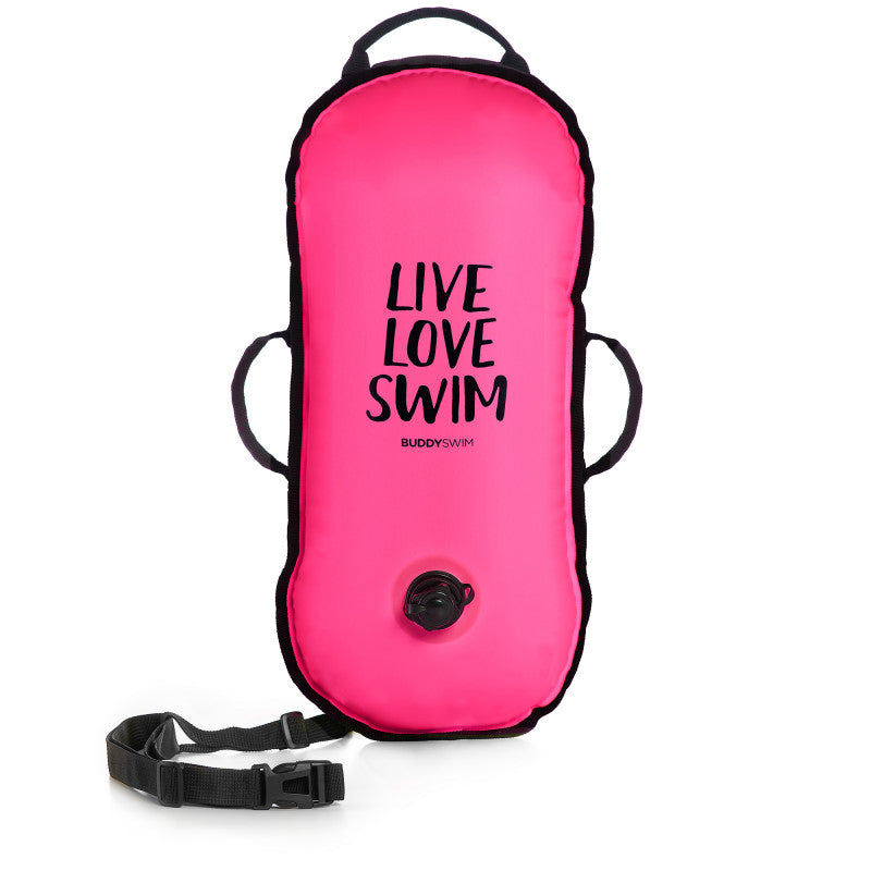 Buddyswim Ultralight Swim Buoy - Pink