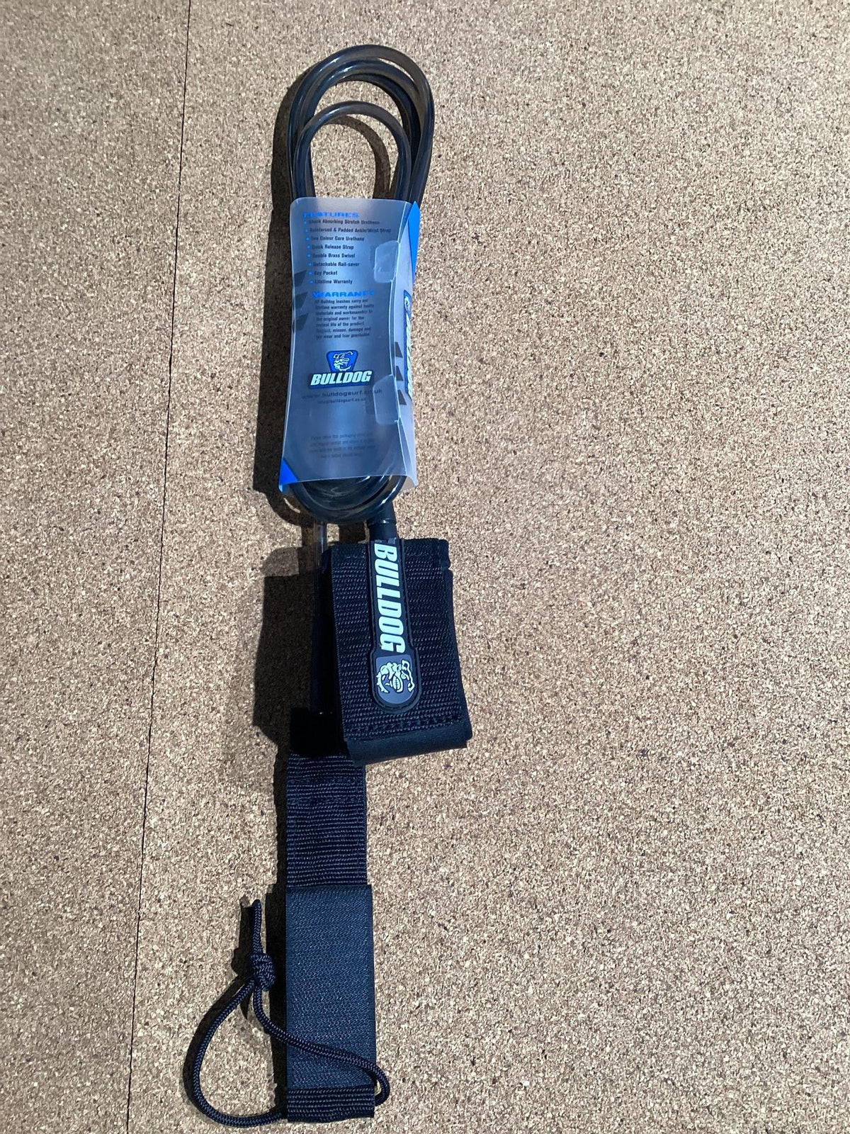 Bulldog 8ft Surf Leash - Worthing Watersports - 18652441097055 - Bulldog