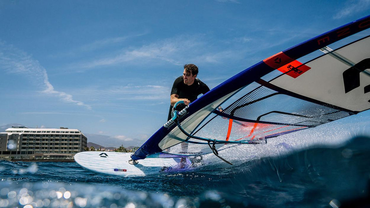Duotone Falcon_Fin SLS 2026 - Freerace - Slalom Windsurfing Board (no fin) - Worthing Watersports - 9010583291314 - Boards - Duotone Windsurfing