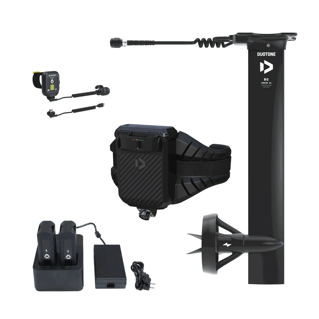 Duotone Foil Cruise Set – Complete Aluminium Powered Foil Package (Incl. Air Board + eMast + Full System)