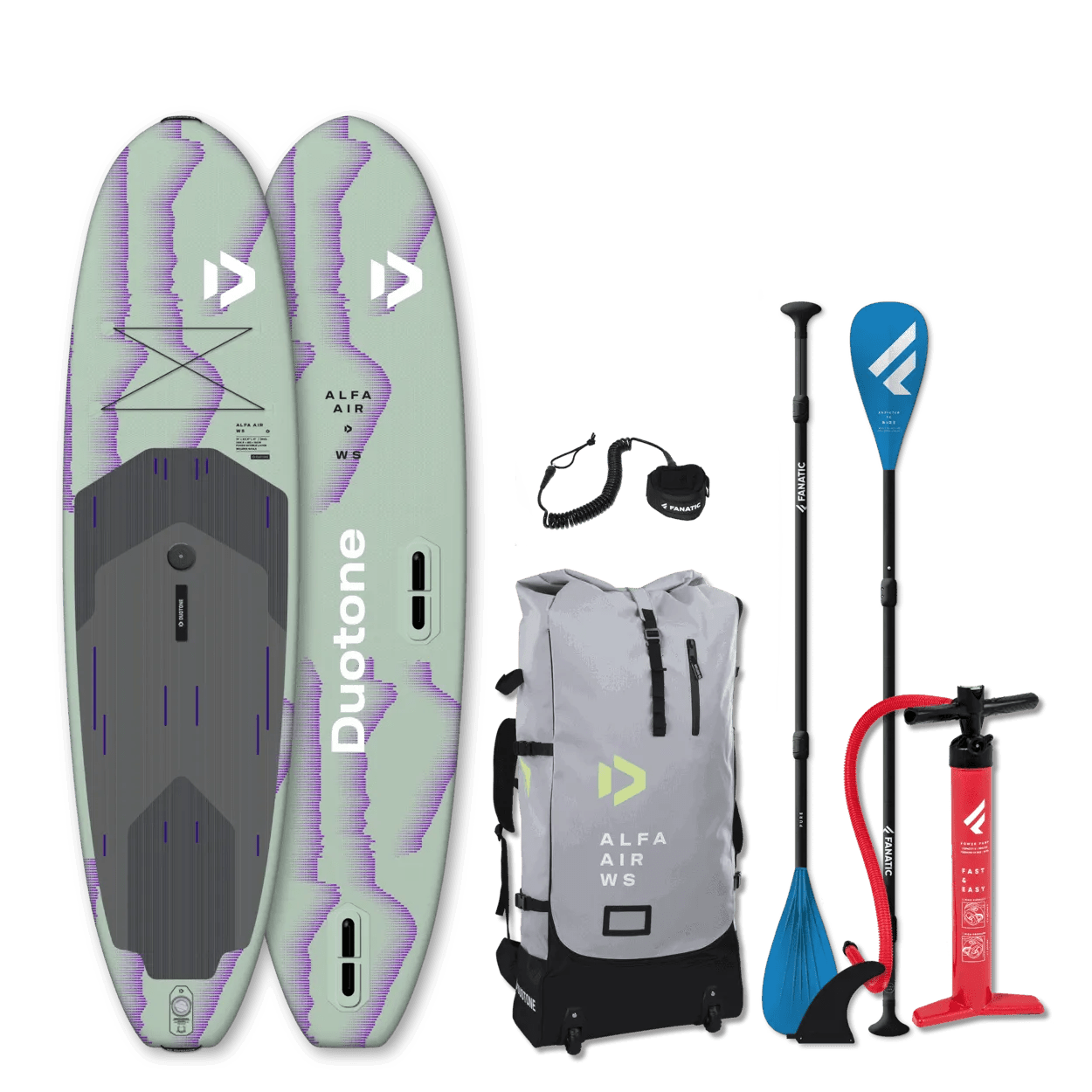 Duotone iSUP Package Alfa Windsurf Air (FAS ed.) - Worthing Watersports - 9010583305004 - iSUP Packages - Duotone SUP