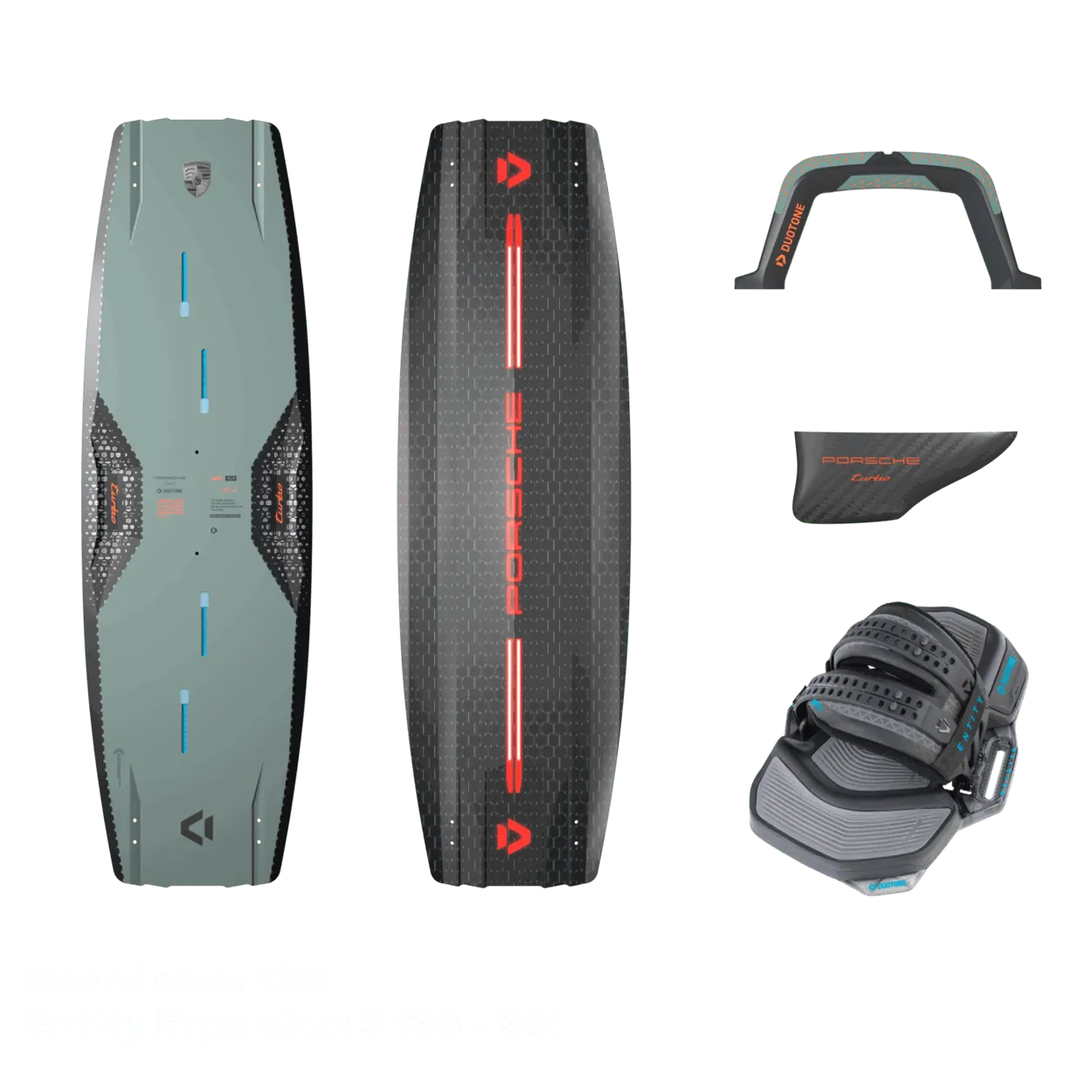 Duotone Jaime SLS Porsche Turbo Set - Worthing Watersports - 9010583356761 - Twintips - Duotone Kiteboarding