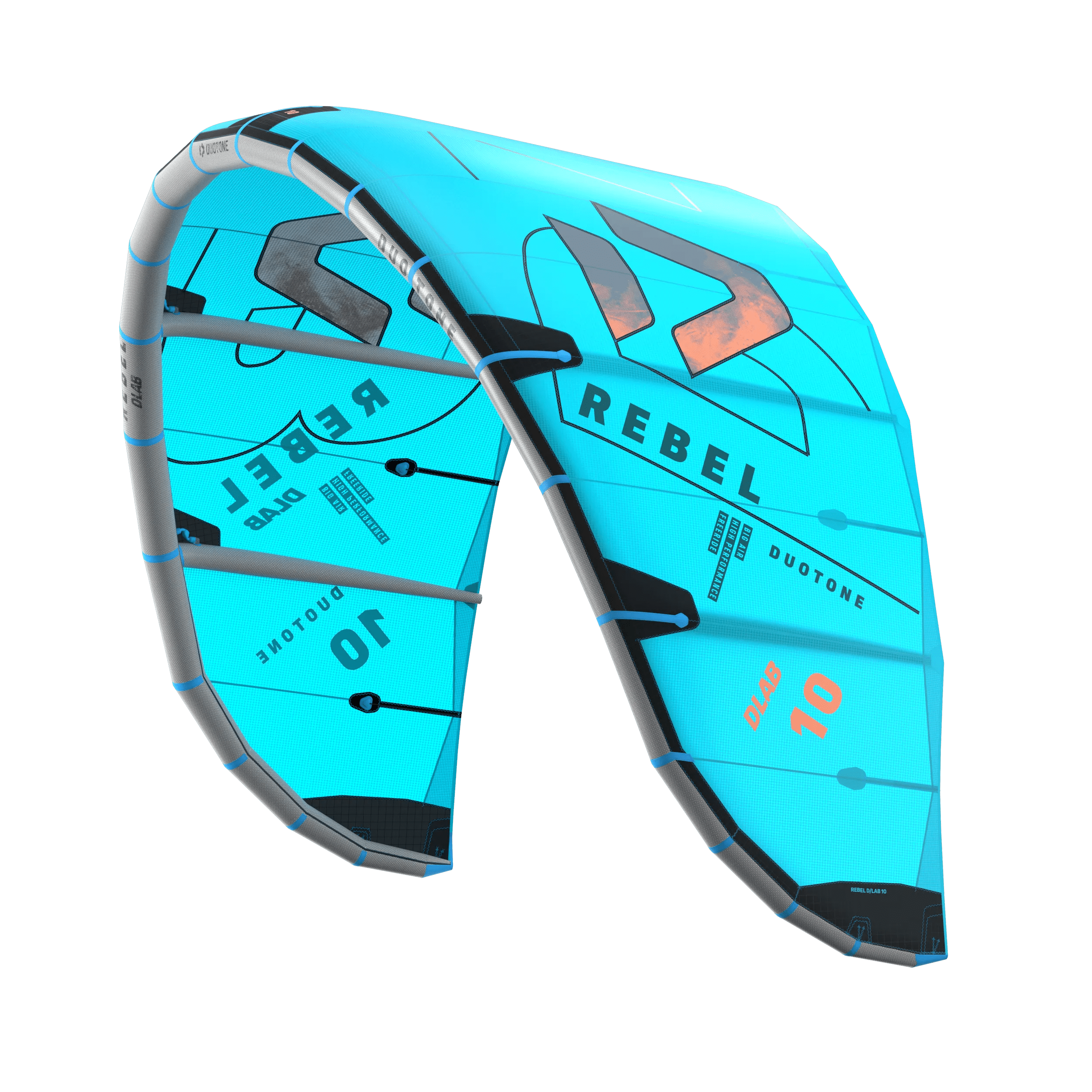 Duotone Rebel D/LAB 2026 - The Flagship Big Air Freeride Kite - Worthing Watersports - 9010583286693 - Kites - Duotone Kiteboarding