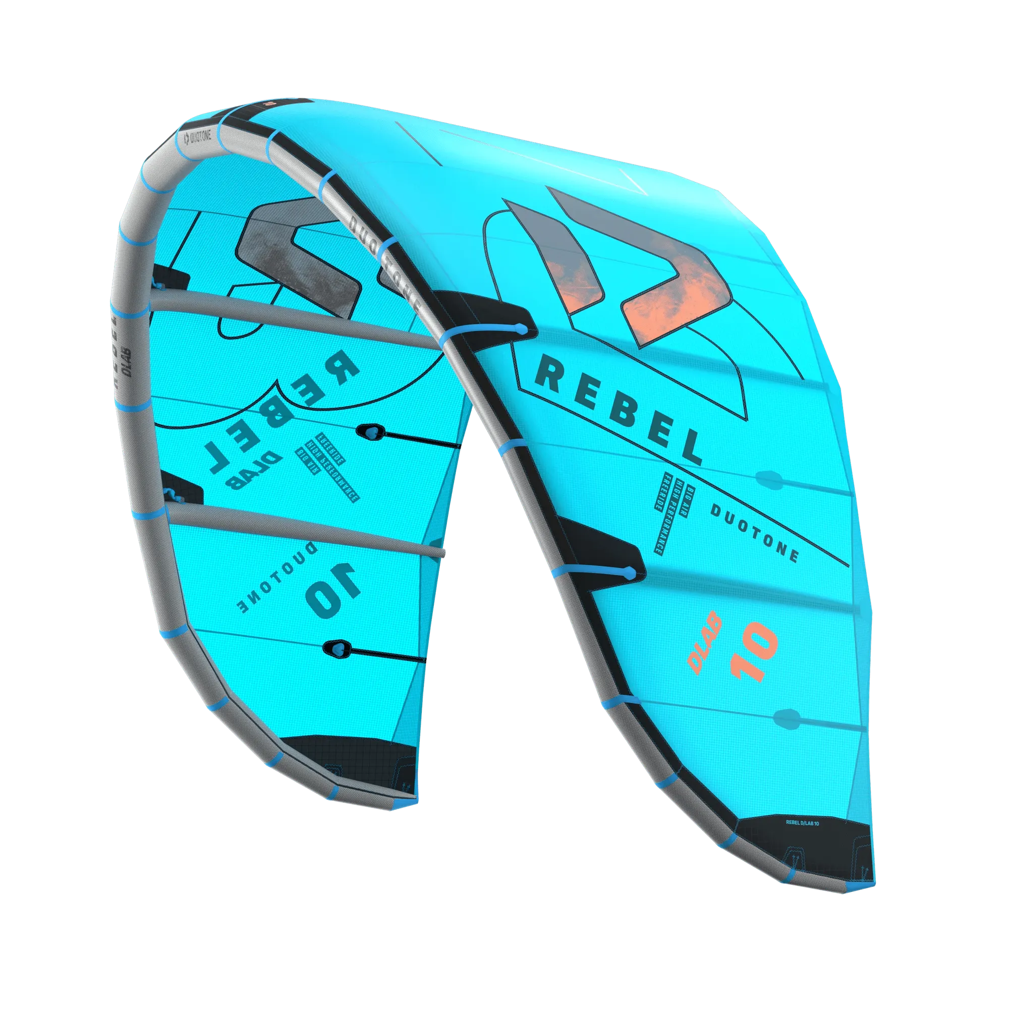Used Duotone Rebel D/LAB 2026 9m - The Flagship Big Air Freeride Kite