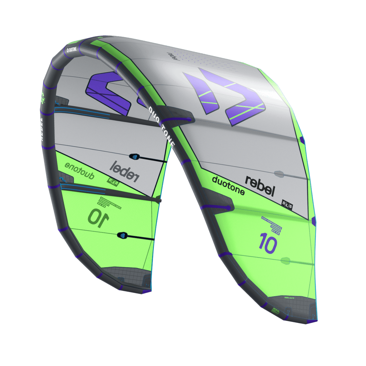 Duotone Rebel SLS 2027 - High Performance Big Air Kite - Worthing Watersports - 9010583330952 - Kites - Duotone Kiteboarding