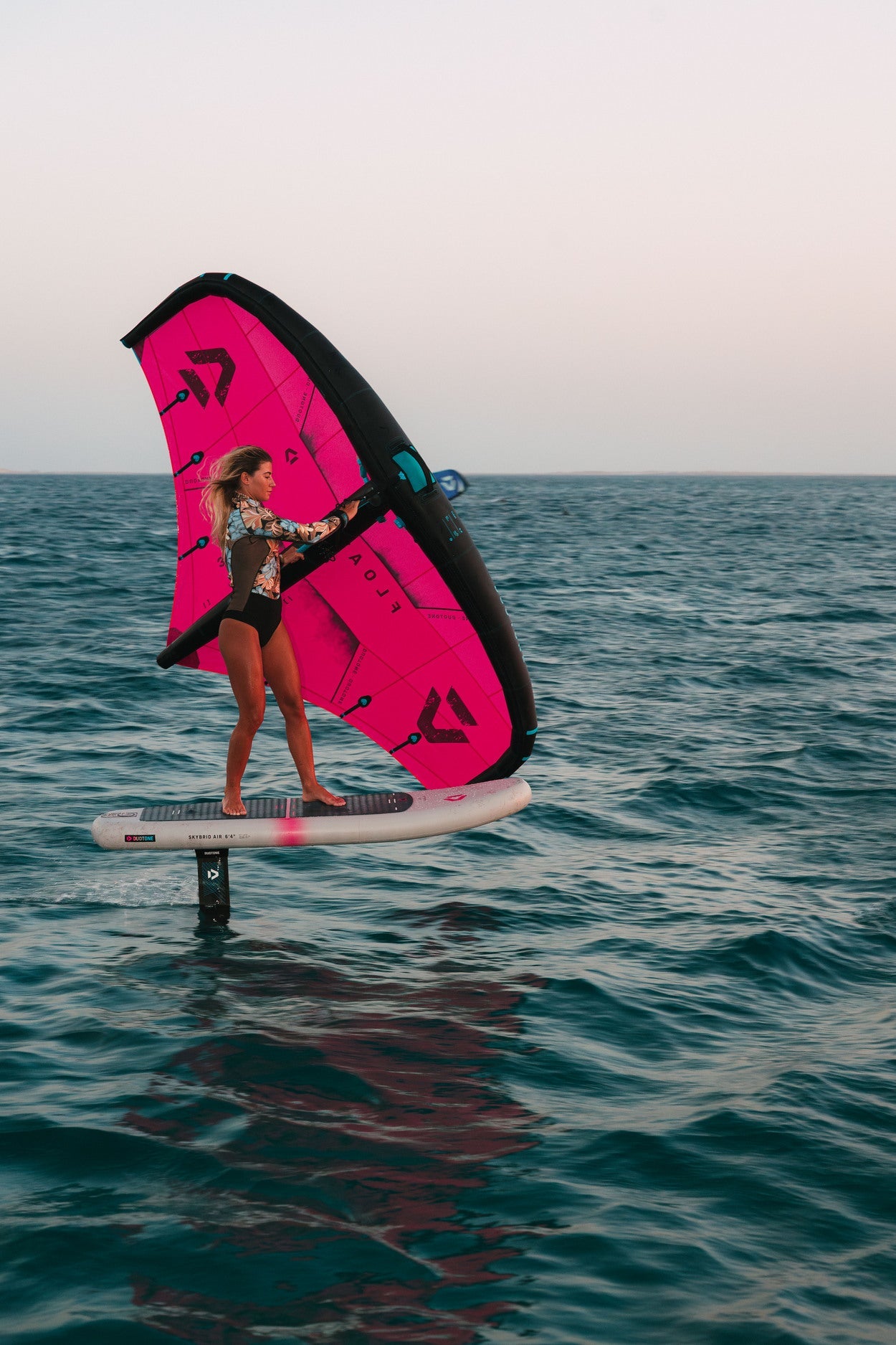 Duotone Skybrid Air - Inflatable Mid - Length Wing Foil Board - Worthing Watersports - 9010583304434 - Boards - Duotone Wing Foiling