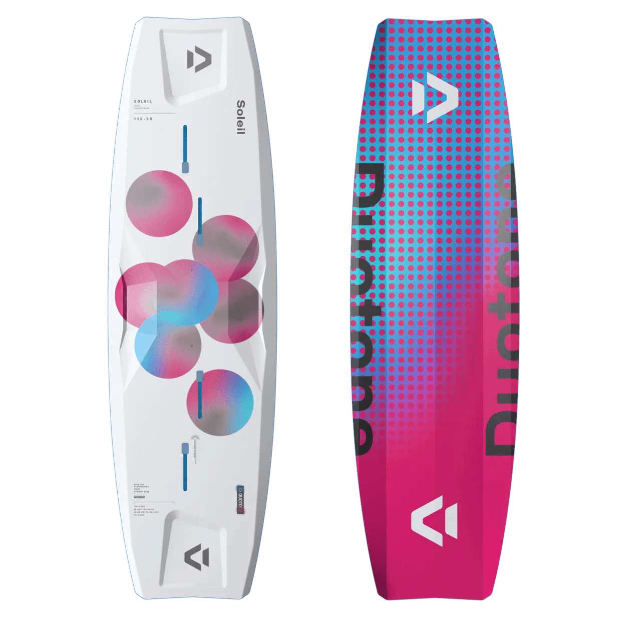 Duotone Soleil Concept Blue 2026 - Women's Freeride Twintip - Worthing Watersports - 9010583286044 - Twintips - Duotone Kiteboarding