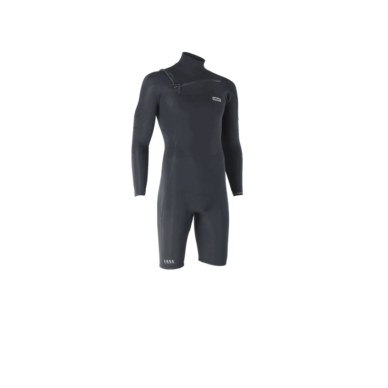 ION Seek Core 3/2 Shorty Long Sleeve Front Zip Men's Wetsuit - Worthing Watersports - 9010583256184 - Wetsuits - ION Water