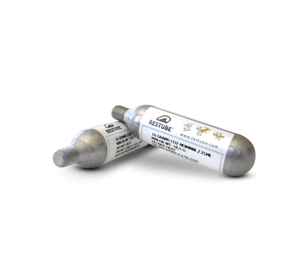 RESTUBE CO2 cartridges (16g) - Worthing Watersports - - Restube