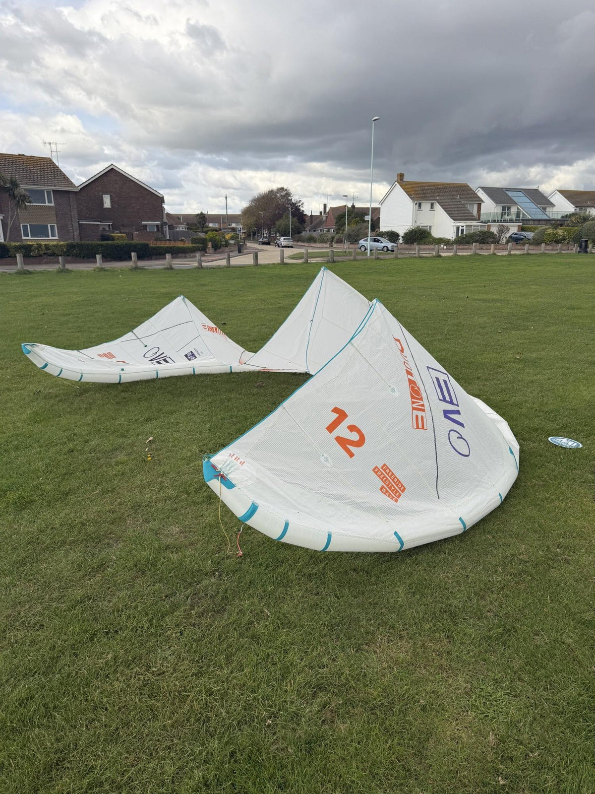 Used Duotone Evo SLS Concept Blue 2026 – 12m Kite - Worthing Watersports - EVO12-CB-69 - Kites - Duotone Kiteboarding