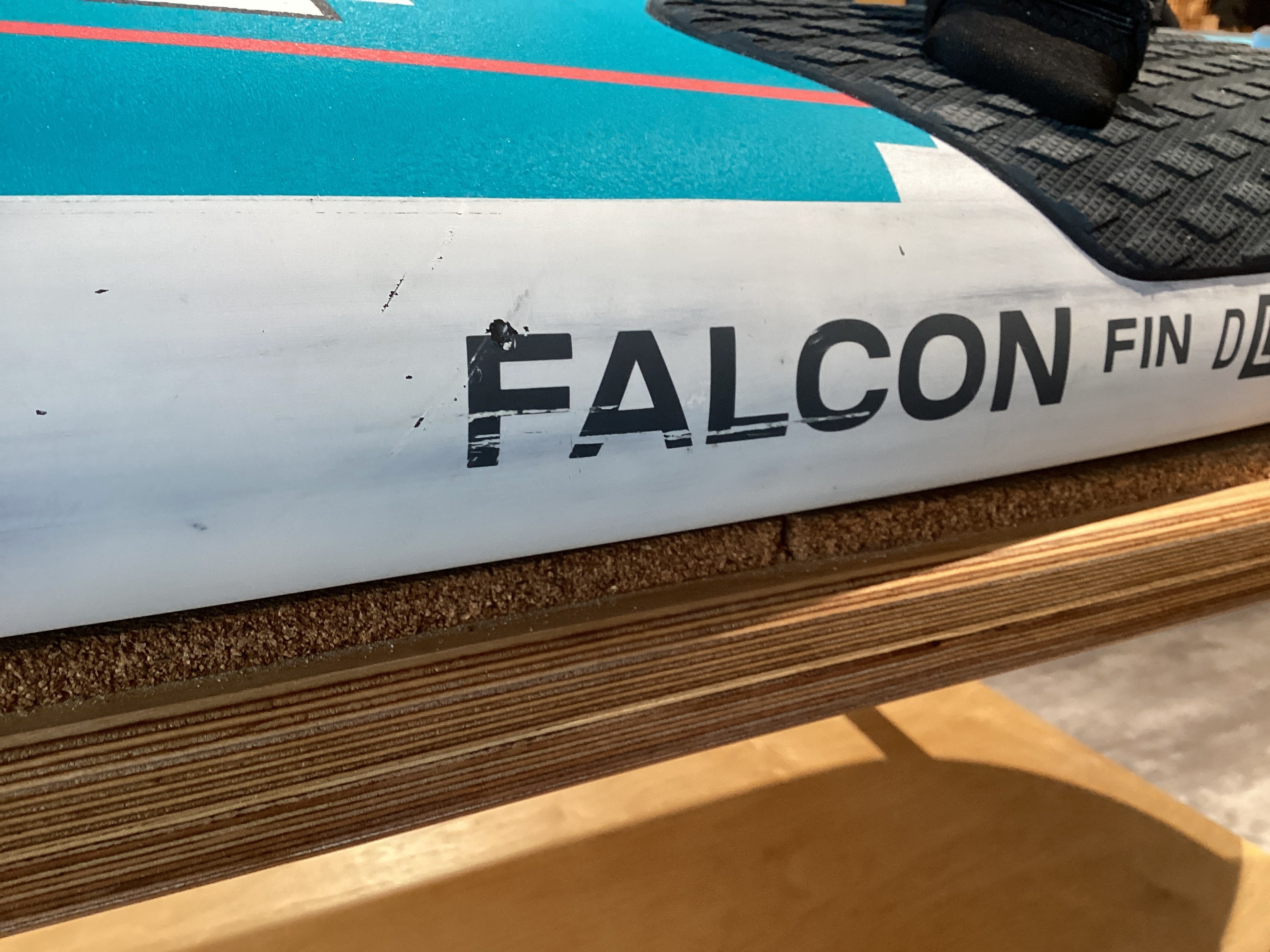 USED Duotone Falcon_Fin D/LAB 2024 140L - Worthing Watersports - - Boards - Duotone Windsurfing