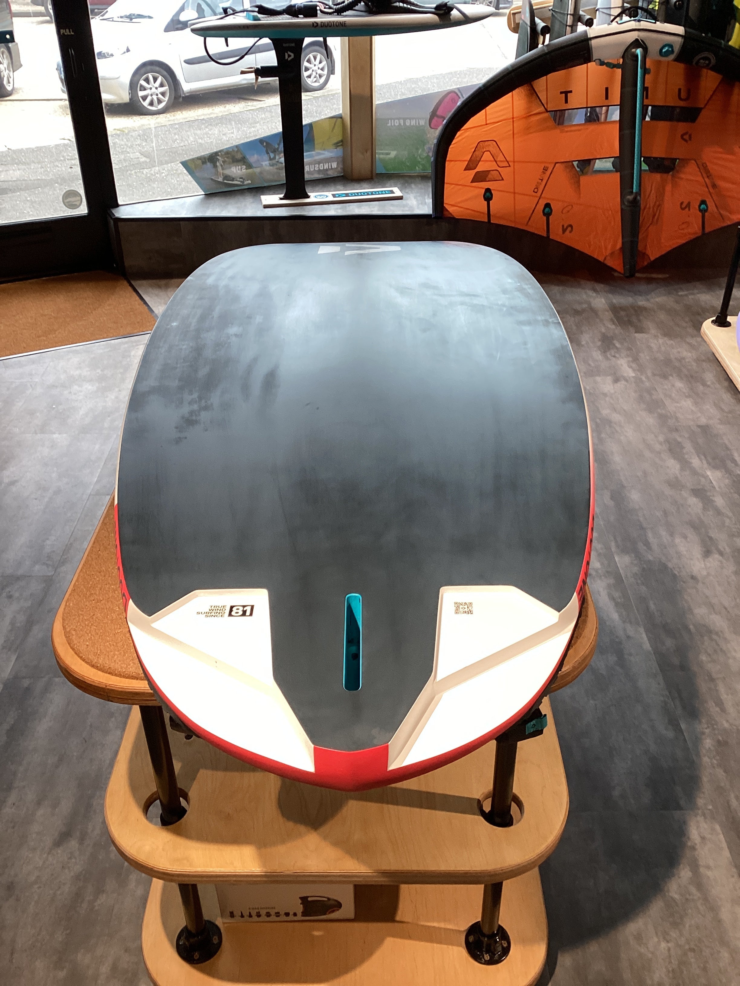 USED Duotone Falcon_Fin D/LAB 2024 140L - Worthing Watersports - - Boards - Duotone Windsurfing