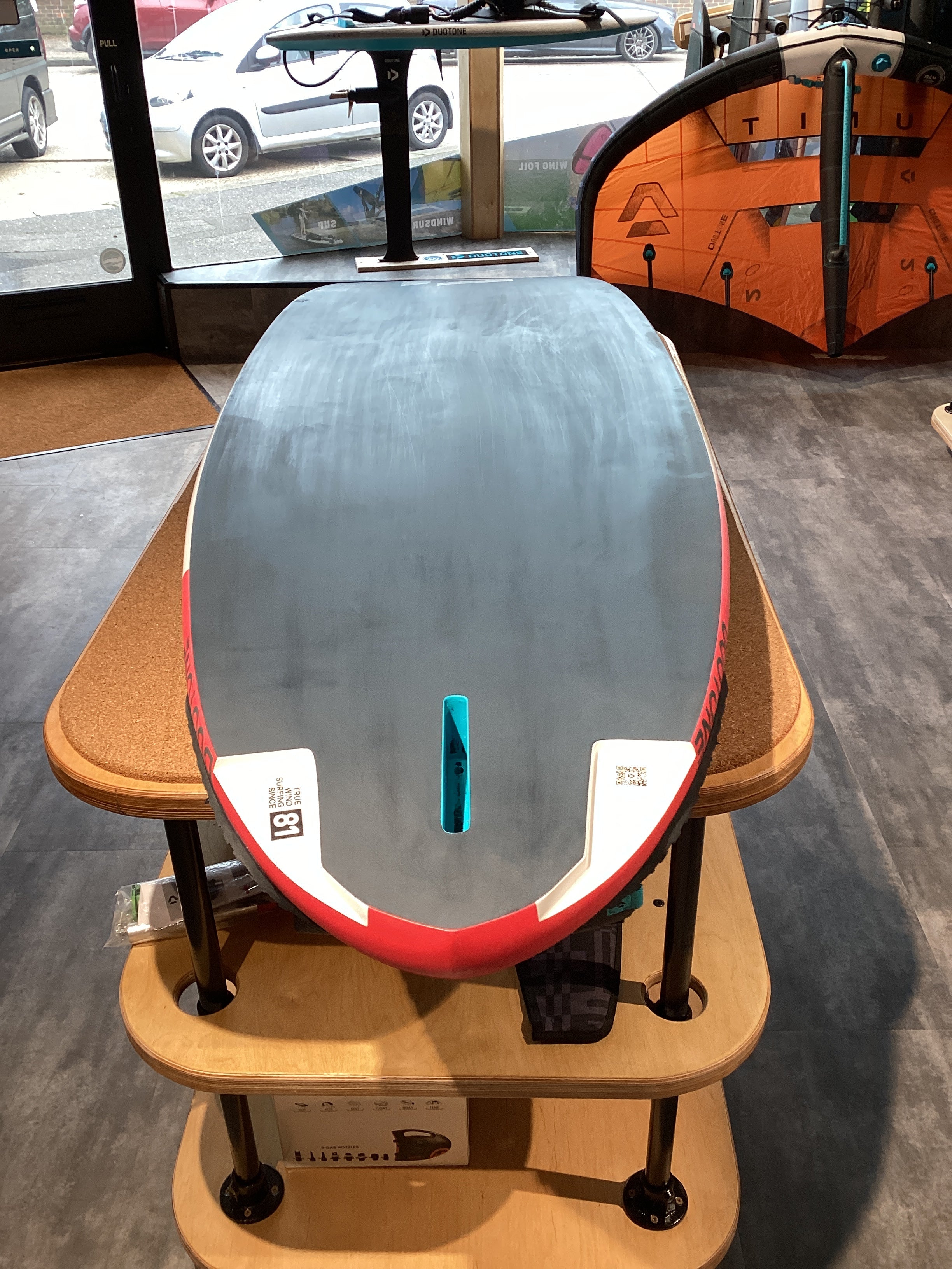 USED Duotone Falcon_Fin D/LAB 2024 99L - Worthing Watersports - - Boards - Duotone Windsurfing