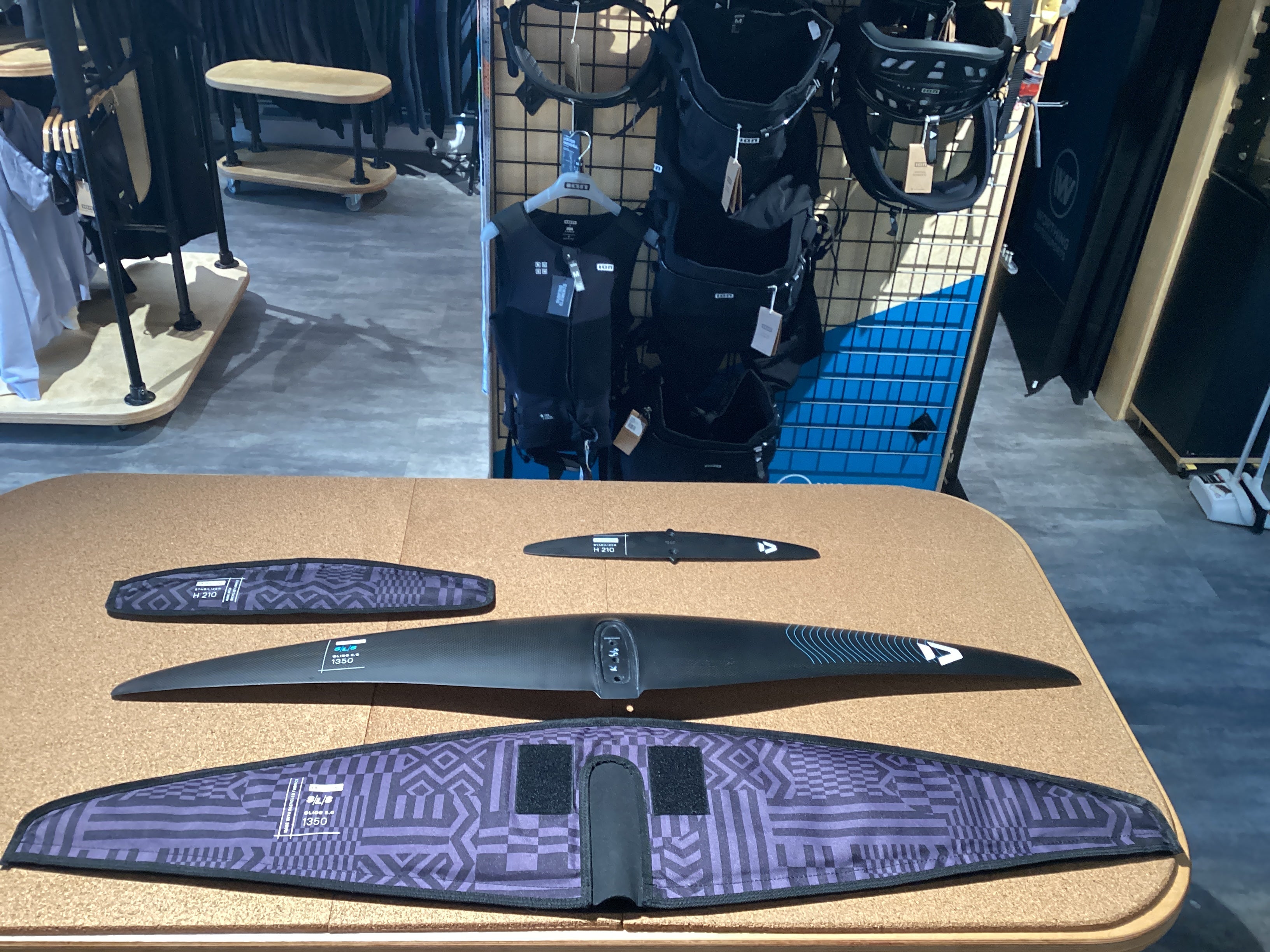 Used Duotone Foil Wing Set Glide 2.0 SLS 2025 1350 - Worthing Watersports - - Wing Packages Complete - Duotone X