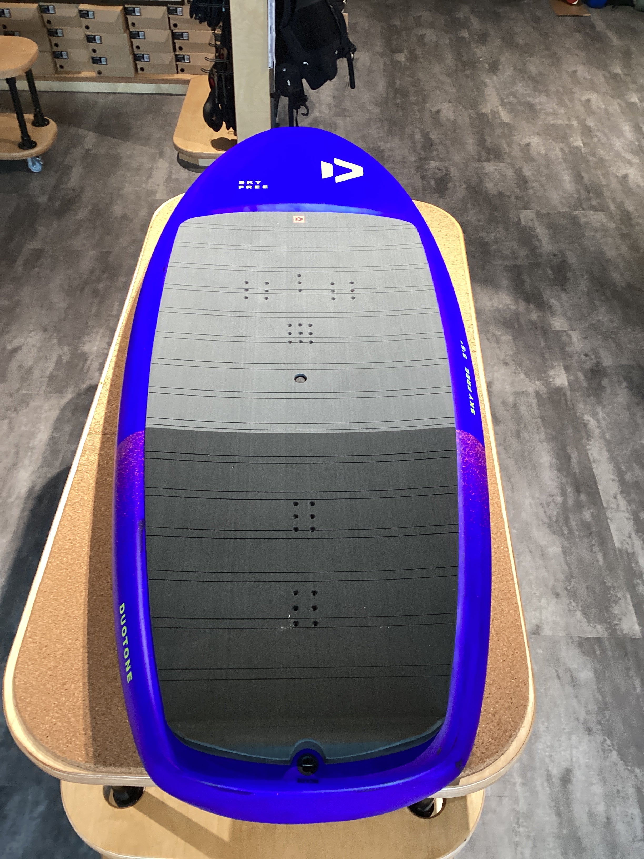 USED Duotone Foilboard Sky Free 2025 5'5'' 105L - Worthing Watersports - - Boards - Duotone X