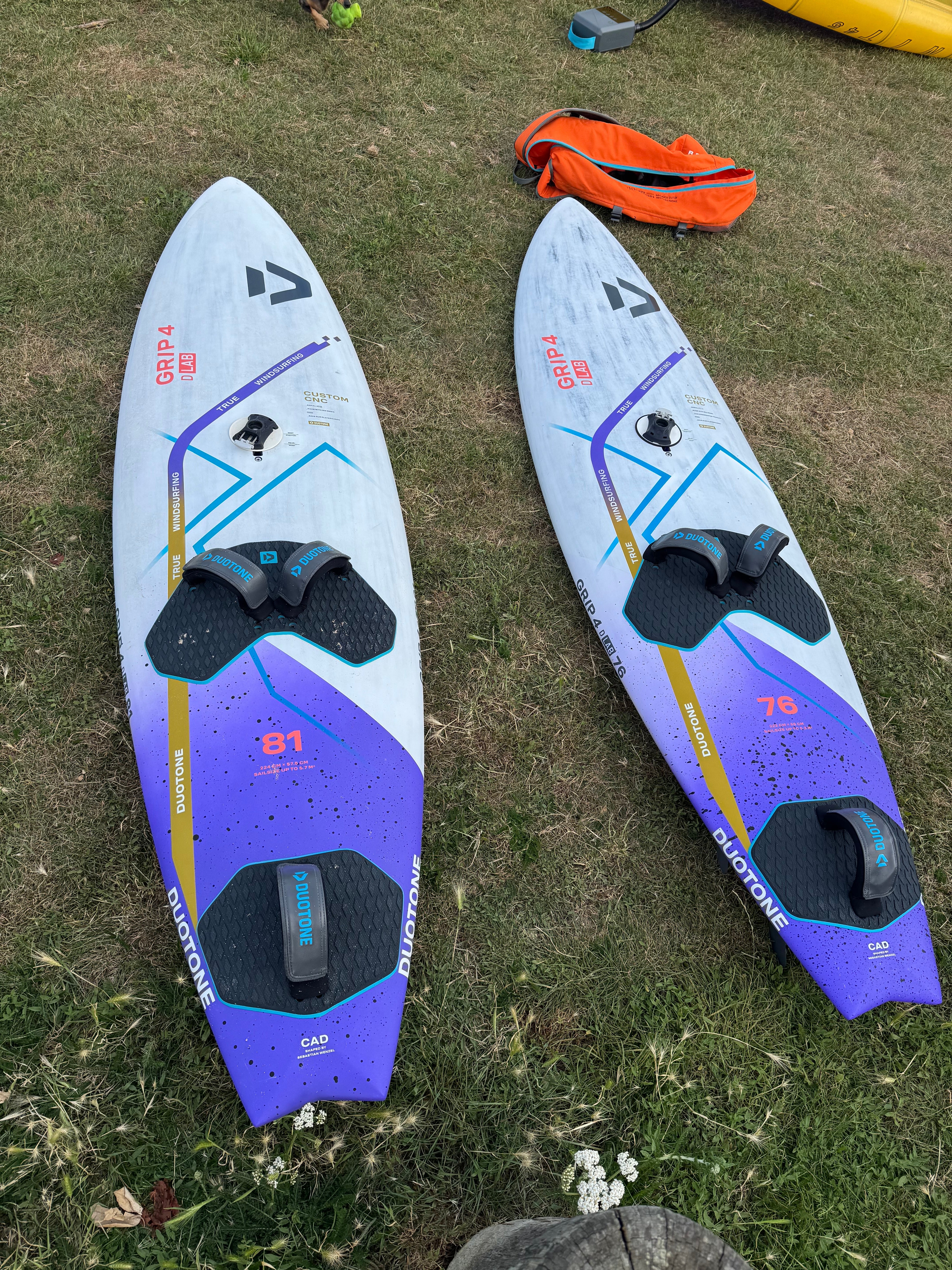 Used Duotone Grip 4 D/LAB 81l 2024 - Worthing Watersports - Boards - Duotone Windsurfing