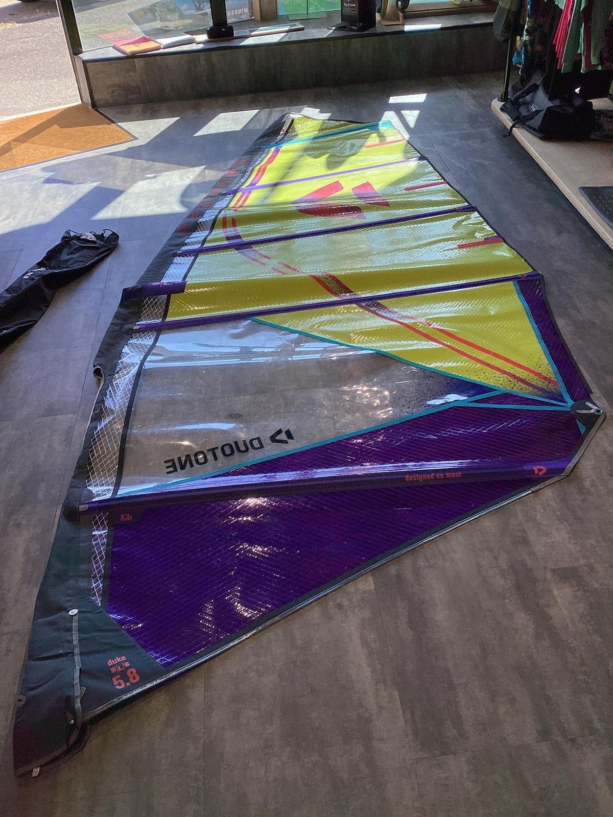 Used Duotone Sail Duke SLS 5.8 2025 - Worthing Watersports - used-duke-31 - Sails - Duotone Windsurfing