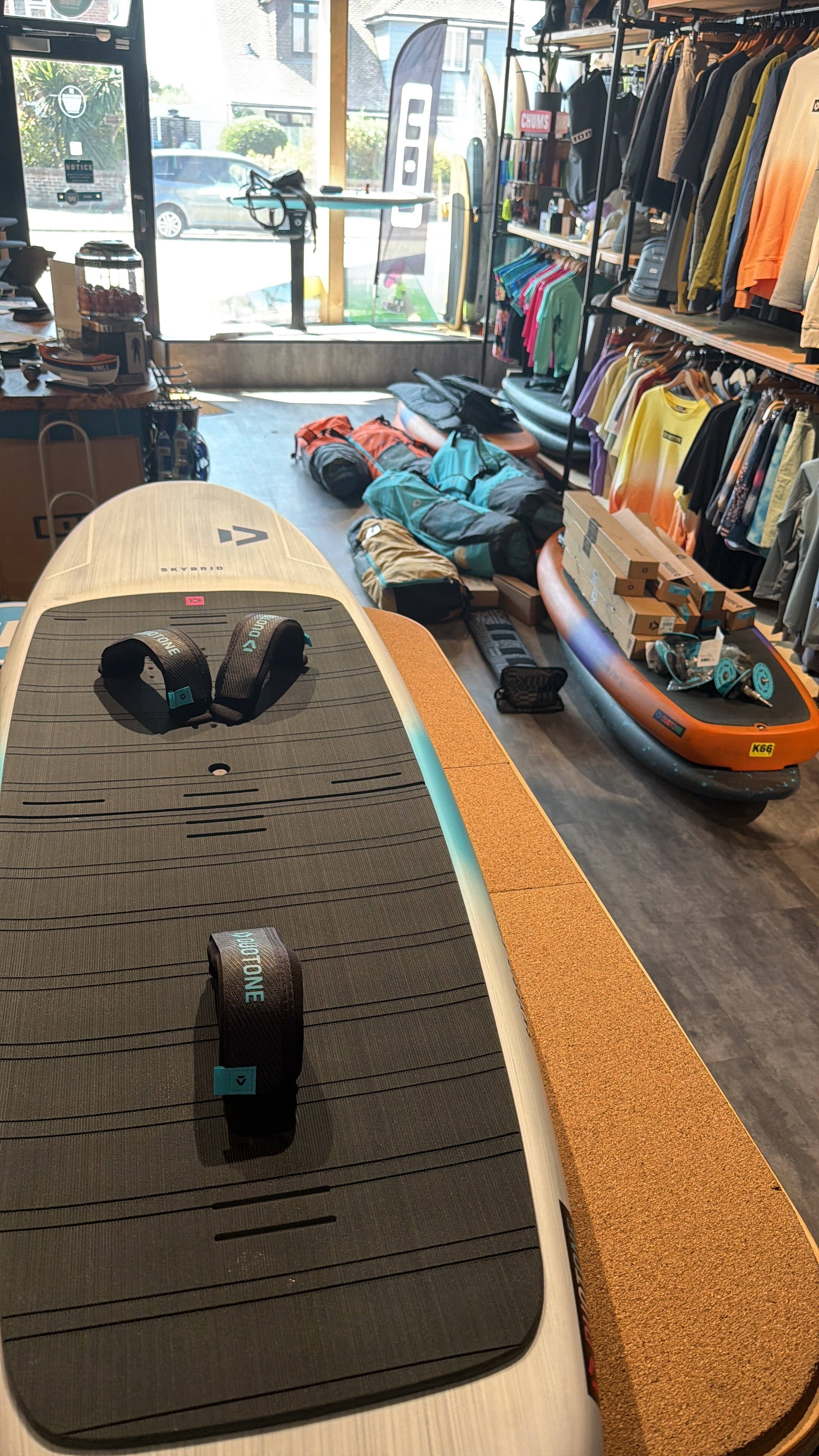 Used Duotone Skybrid - 5’11 90L - Mid-length Wing Foil Board - Worthing Watersports - Used-skybrid-90-1 - Boards - Duotone Wing Foiling