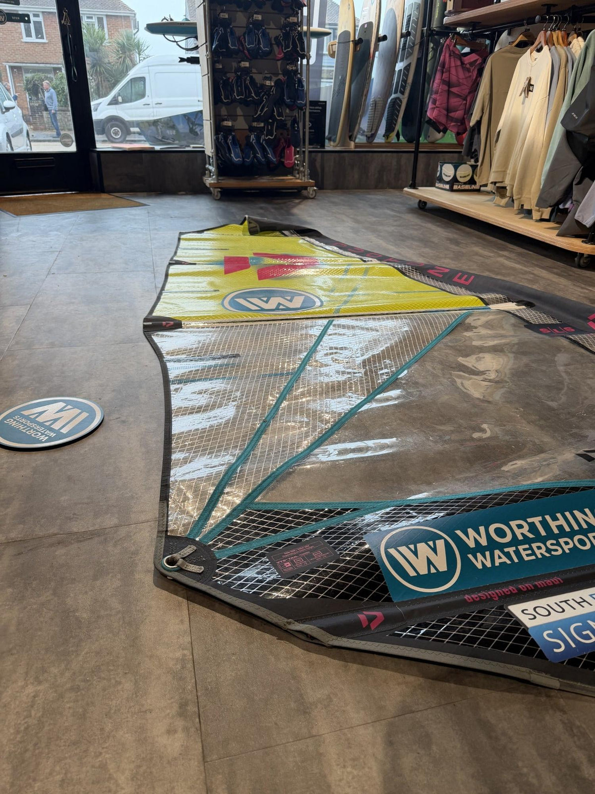 Used Duotone Super Hero SLS 2026 – 4.7m Windsurfing Wave Sail - Worthing Watersports - herosls63 - Sails - Duotone Windsurfing